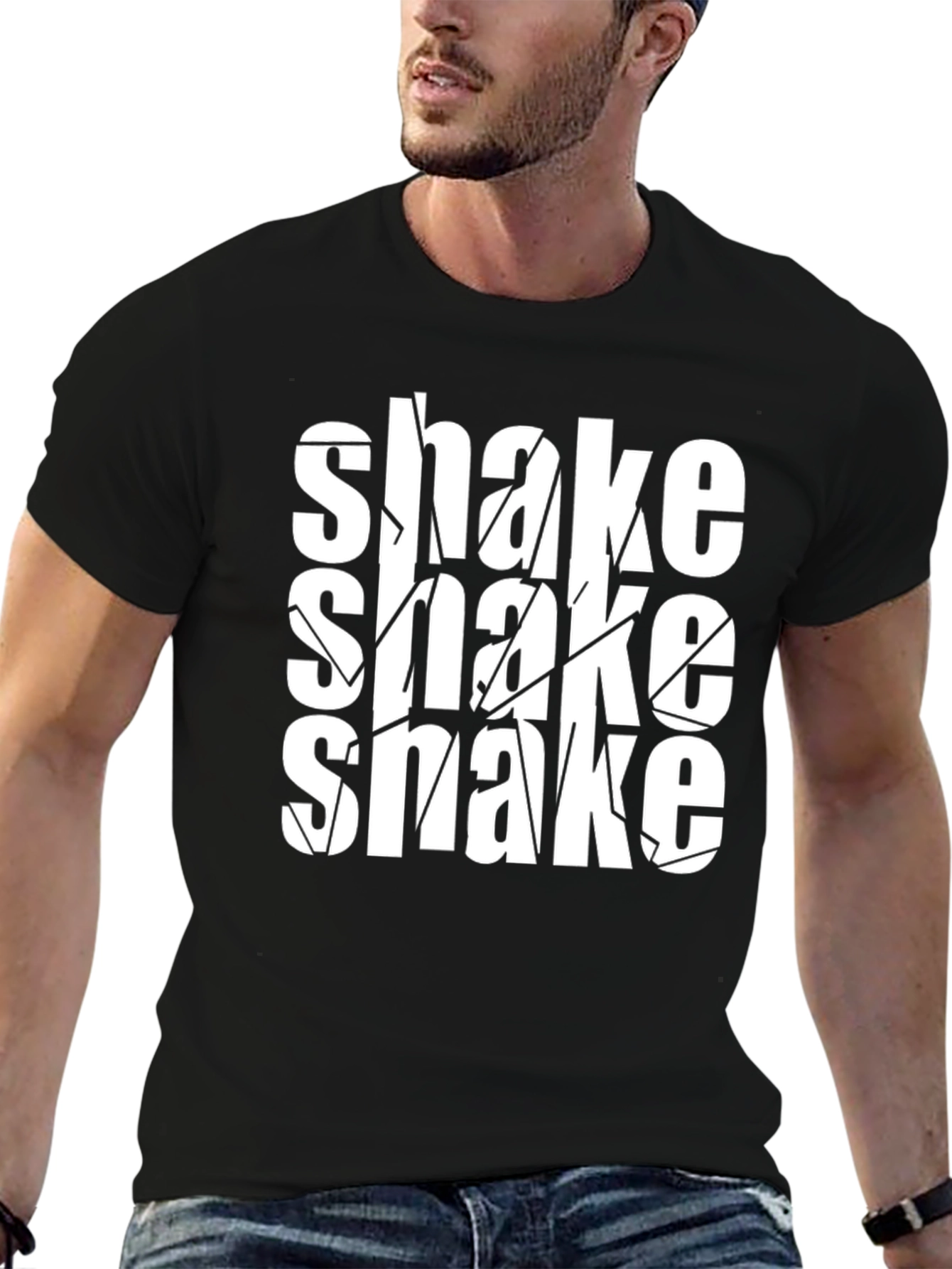 Shake Snake T-Shirt - Cool Graphic Tee