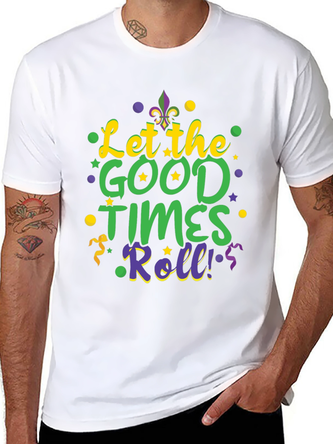 Mardi Gras T-Shirt - Let The Good Times Roll!