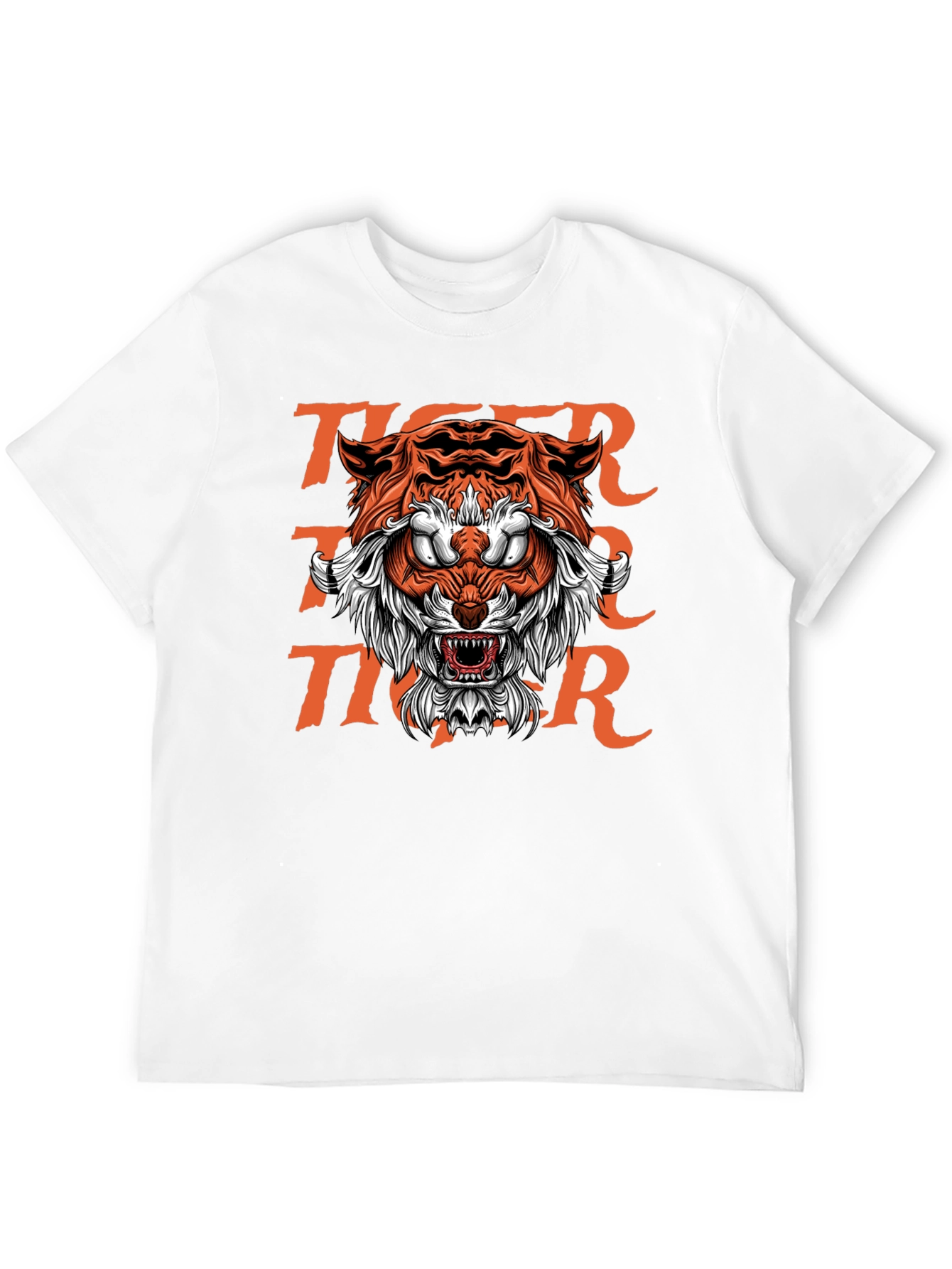 Bold Tiger Graphic Tee - Fierce Streetwear