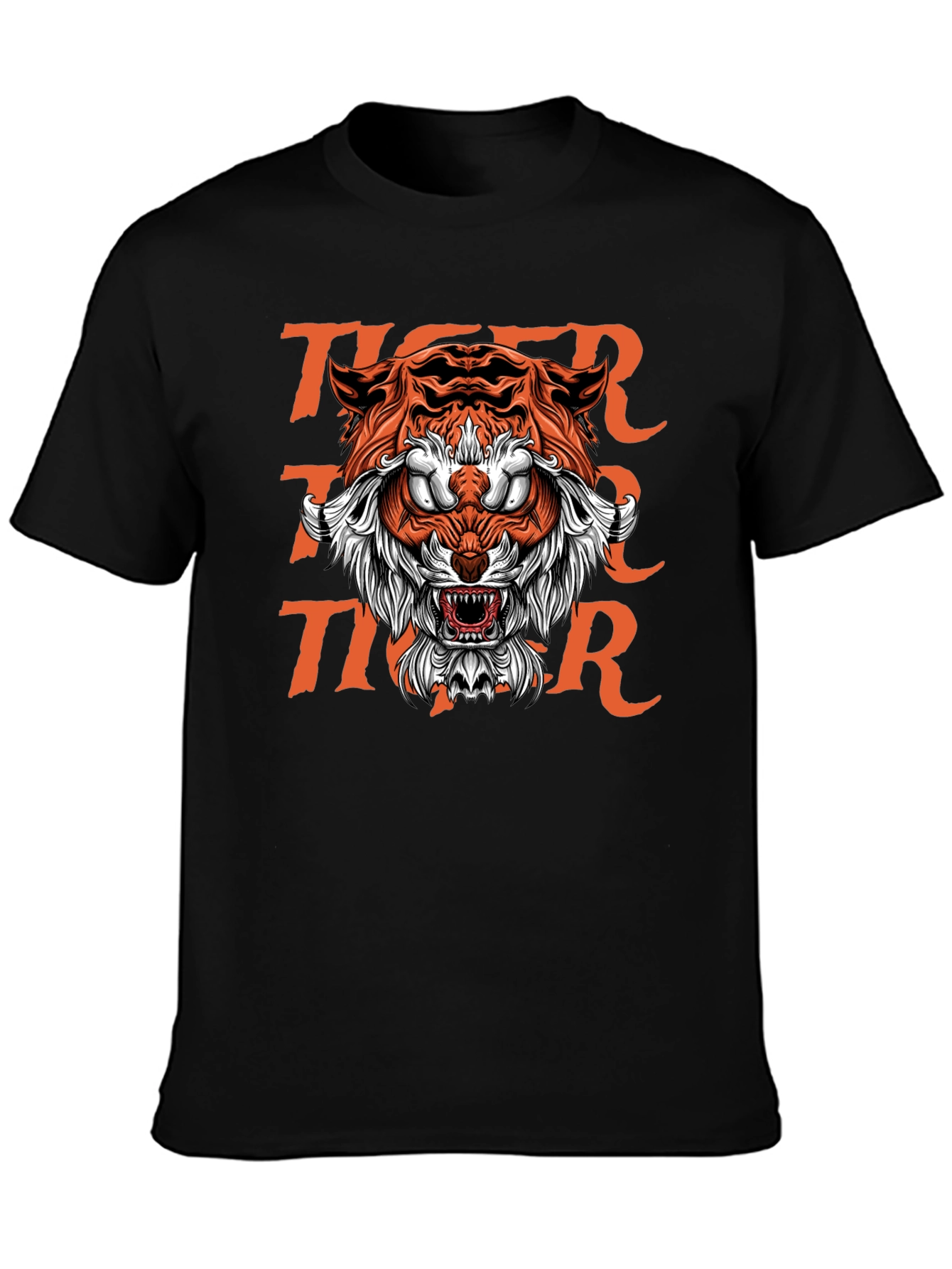 Bold Tiger Graphic Tee - Fierce Streetwear