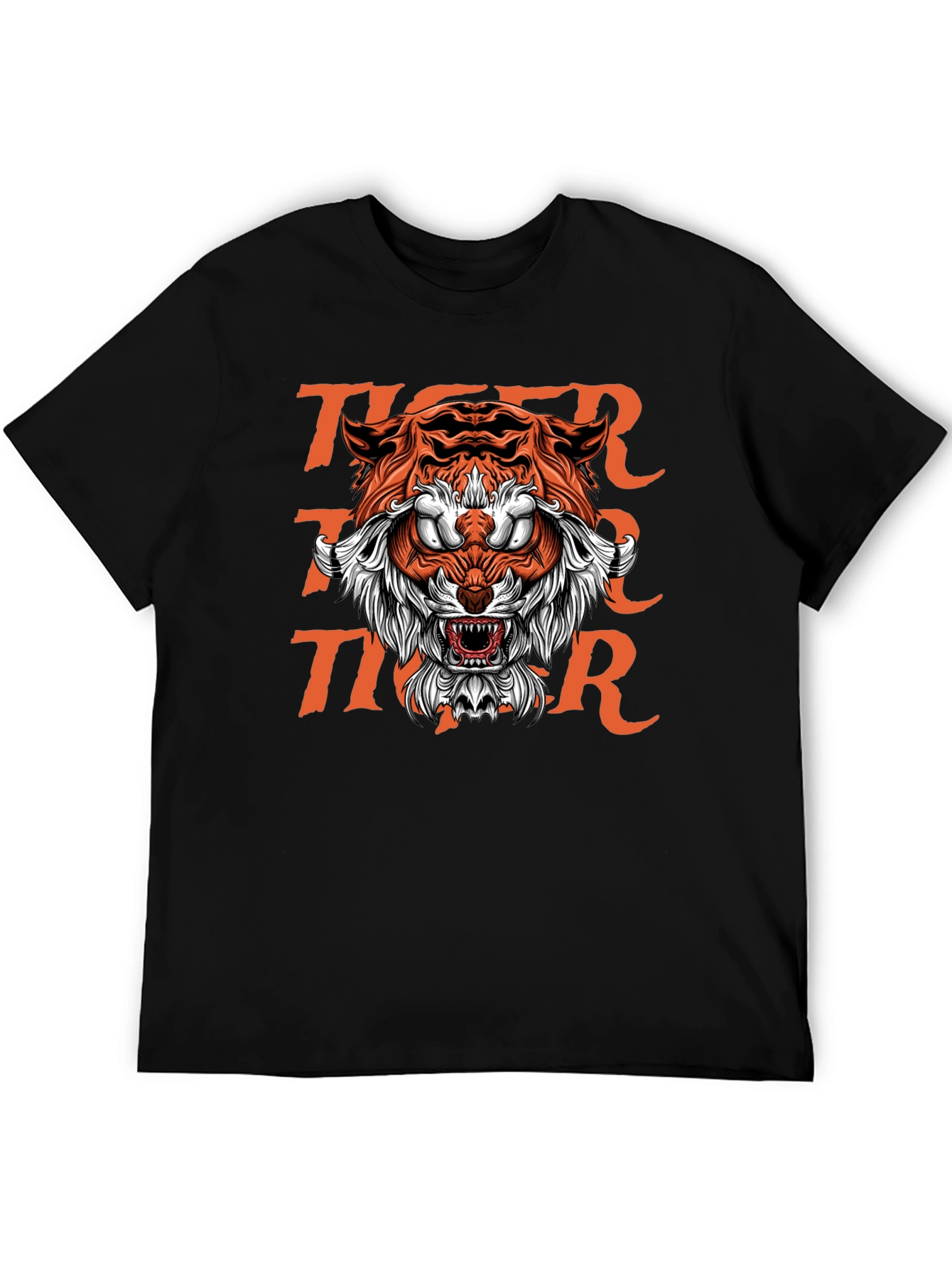 Bold Tiger Graphic Tee - Fierce Streetwear