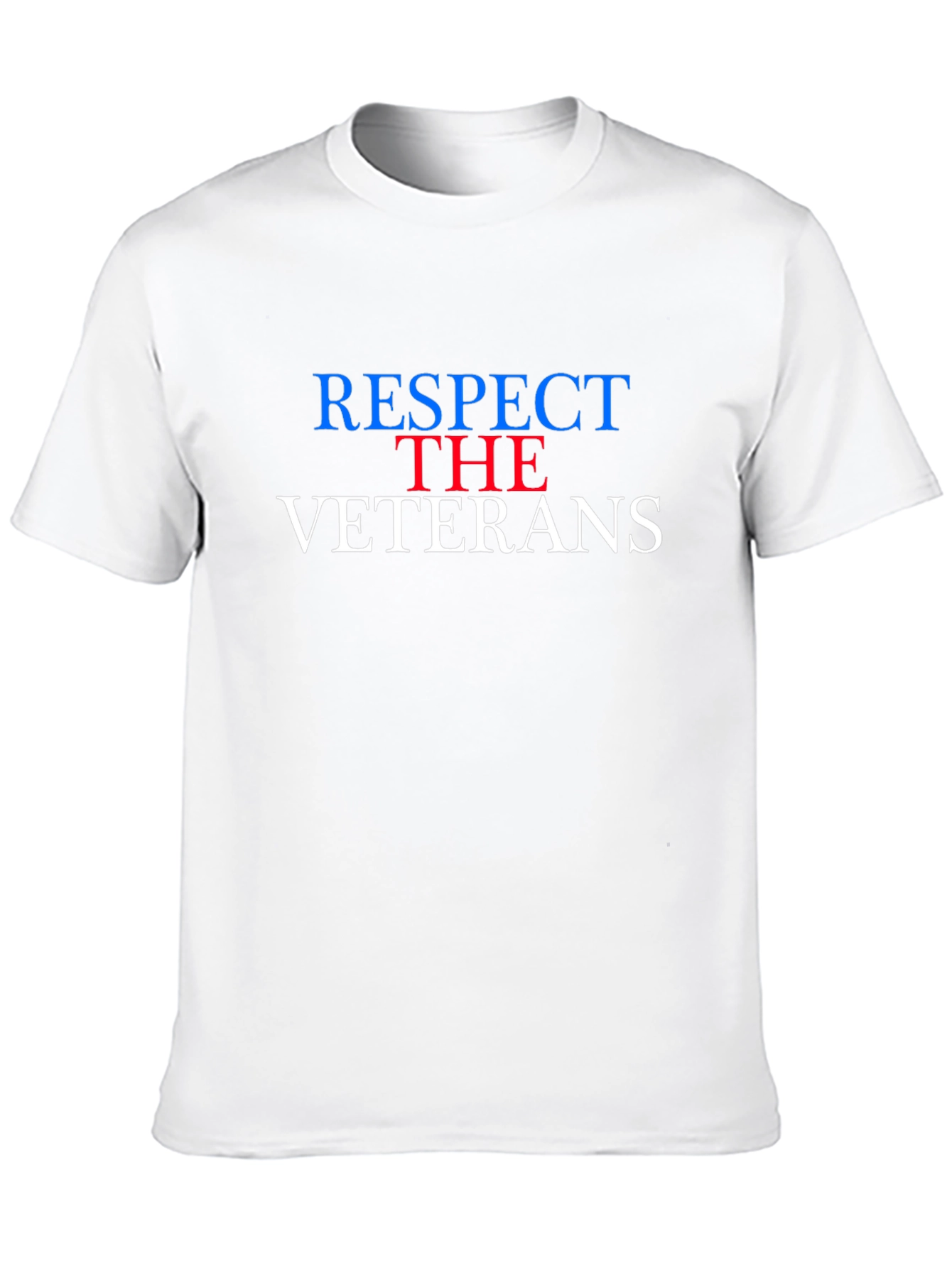Respect the Veterans T-Shirt - Patriotic USA Apparel