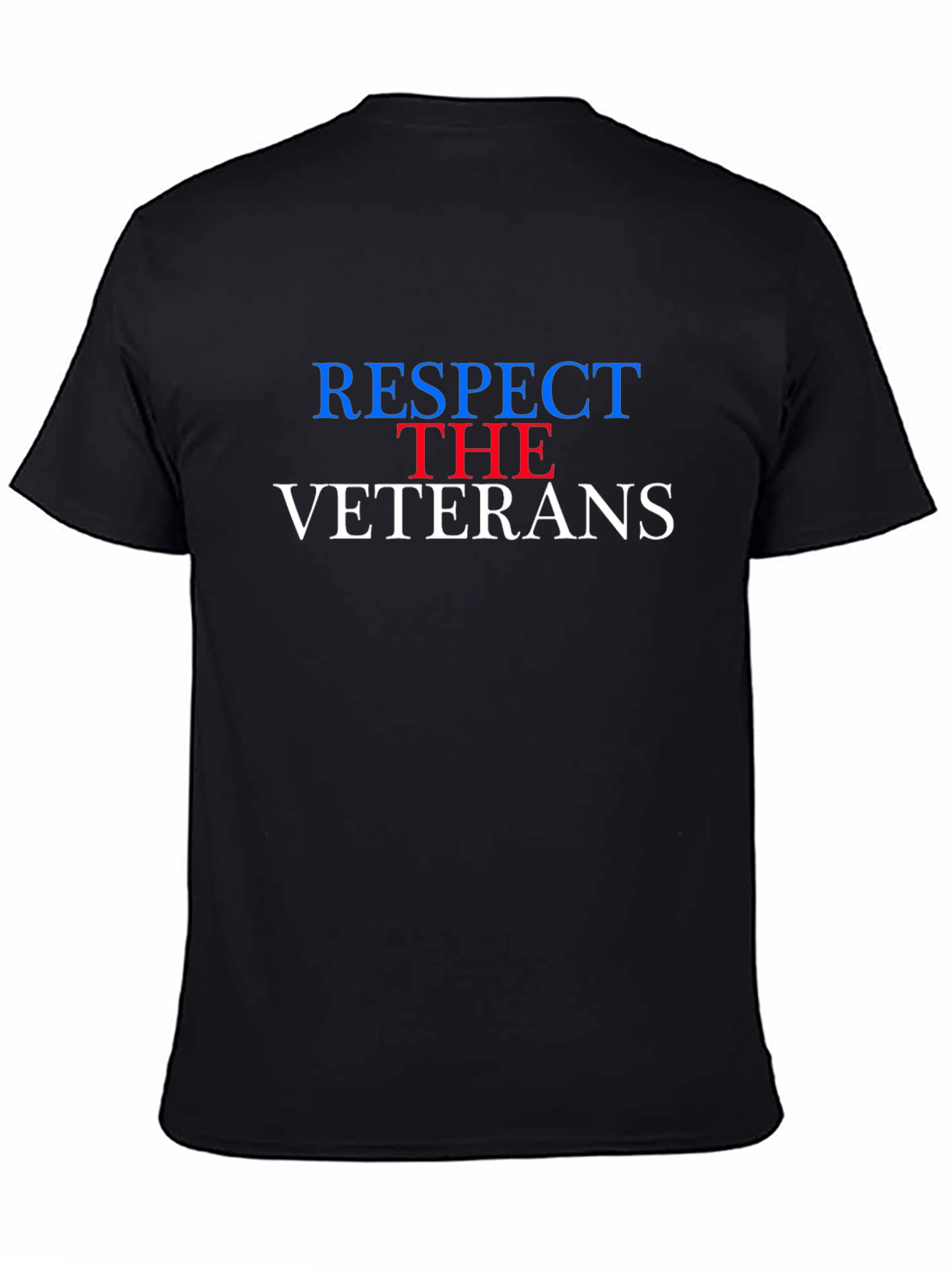 Respect the Veterans T-Shirt - Patriotic USA Apparel