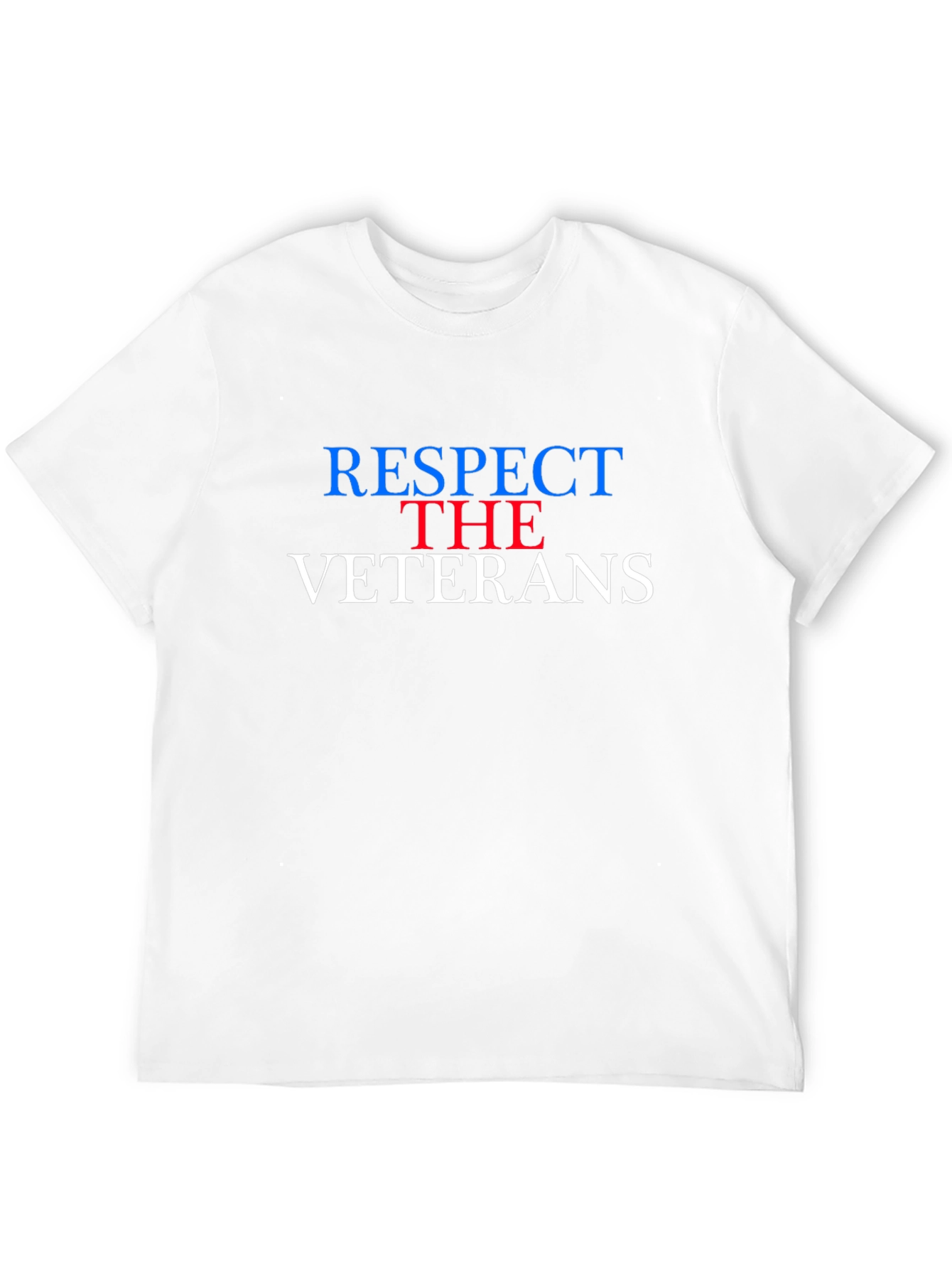 Respect the Veterans T-Shirt - Patriotic USA Apparel