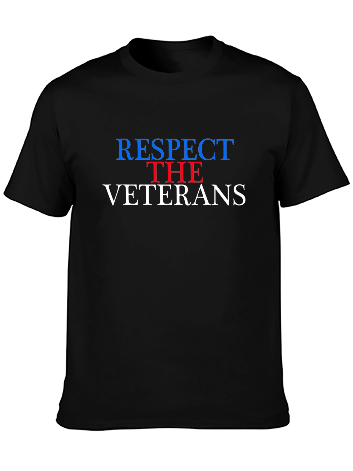 Respect the Veterans T-Shirt - Patriotic USA Apparel