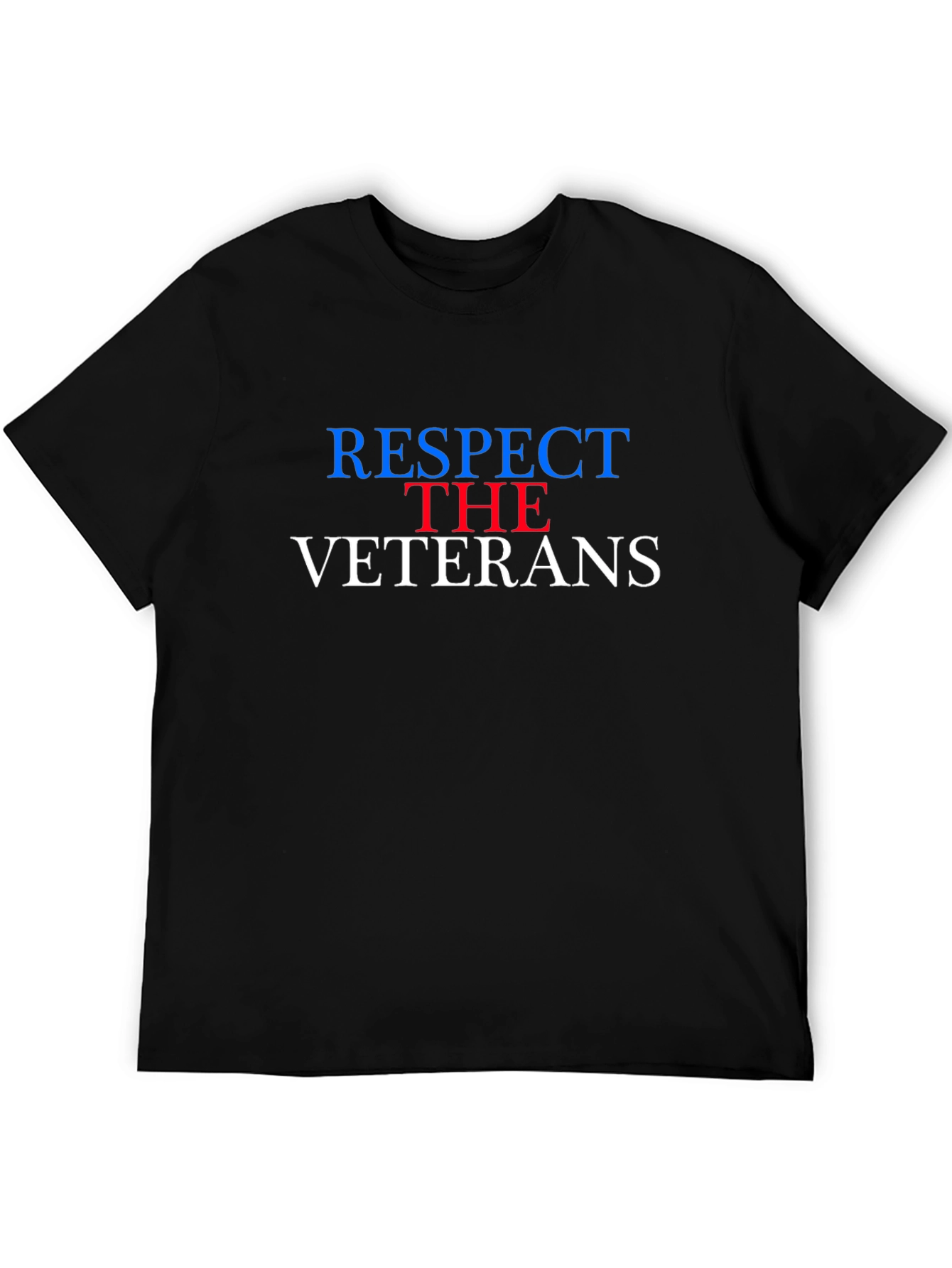 Respect the Veterans T-Shirt - Patriotic USA Apparel