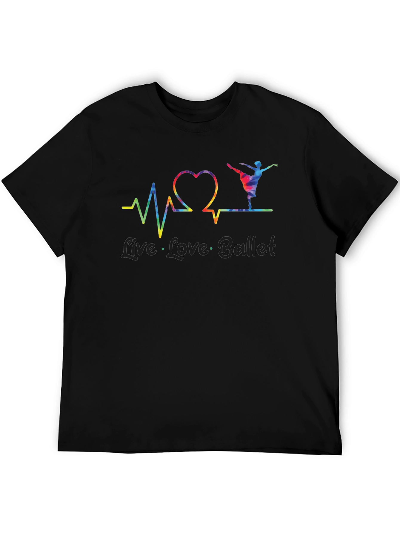 Live Love Ballet Heartbeat Graphic Tee