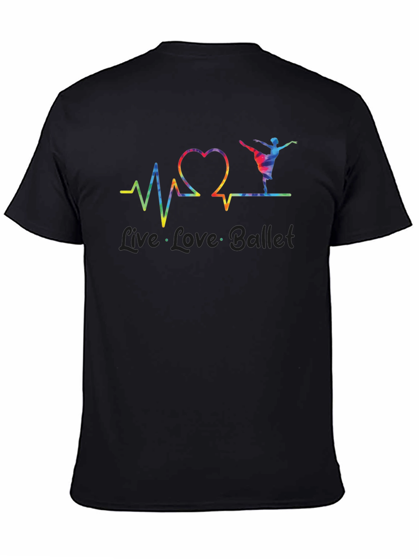 Live Love Ballet Heartbeat Graphic Tee