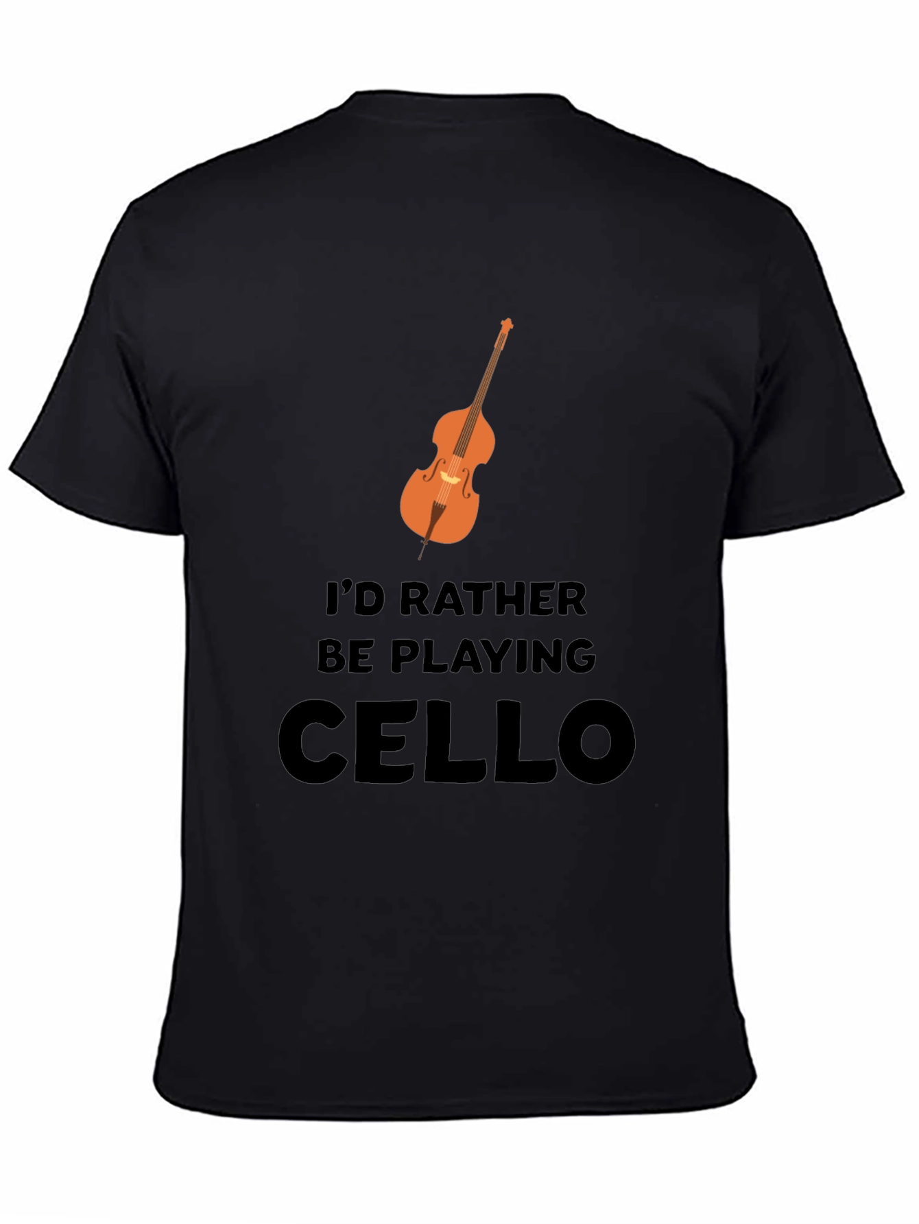 Cello Player T-Shirt - Music Lover Tee