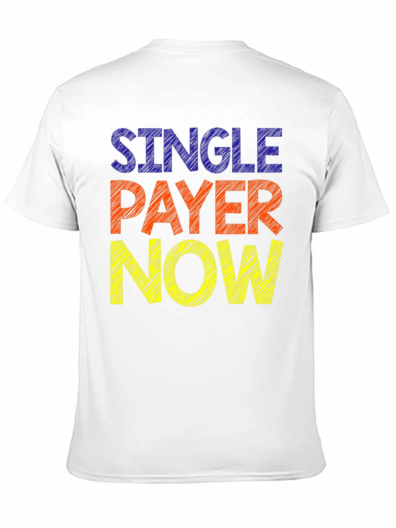 Single Payer Now Graphic Tee - Black Cotton T-Shirt