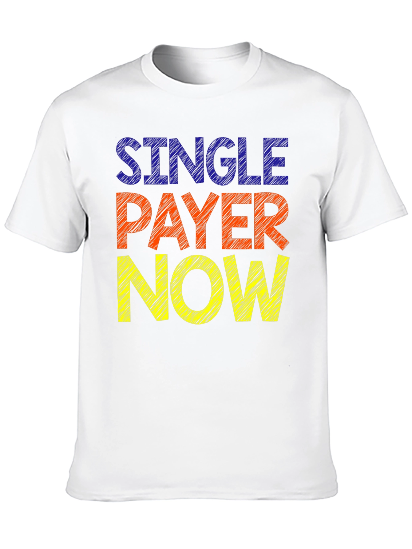 Single Payer Now Graphic Tee - Black Cotton T-Shirt