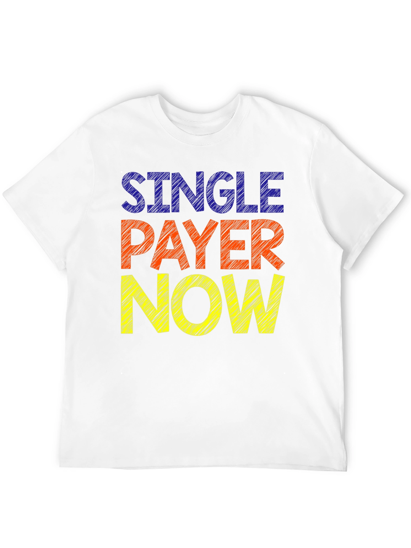 Single Payer Now Graphic Tee - Black Cotton T-Shirt