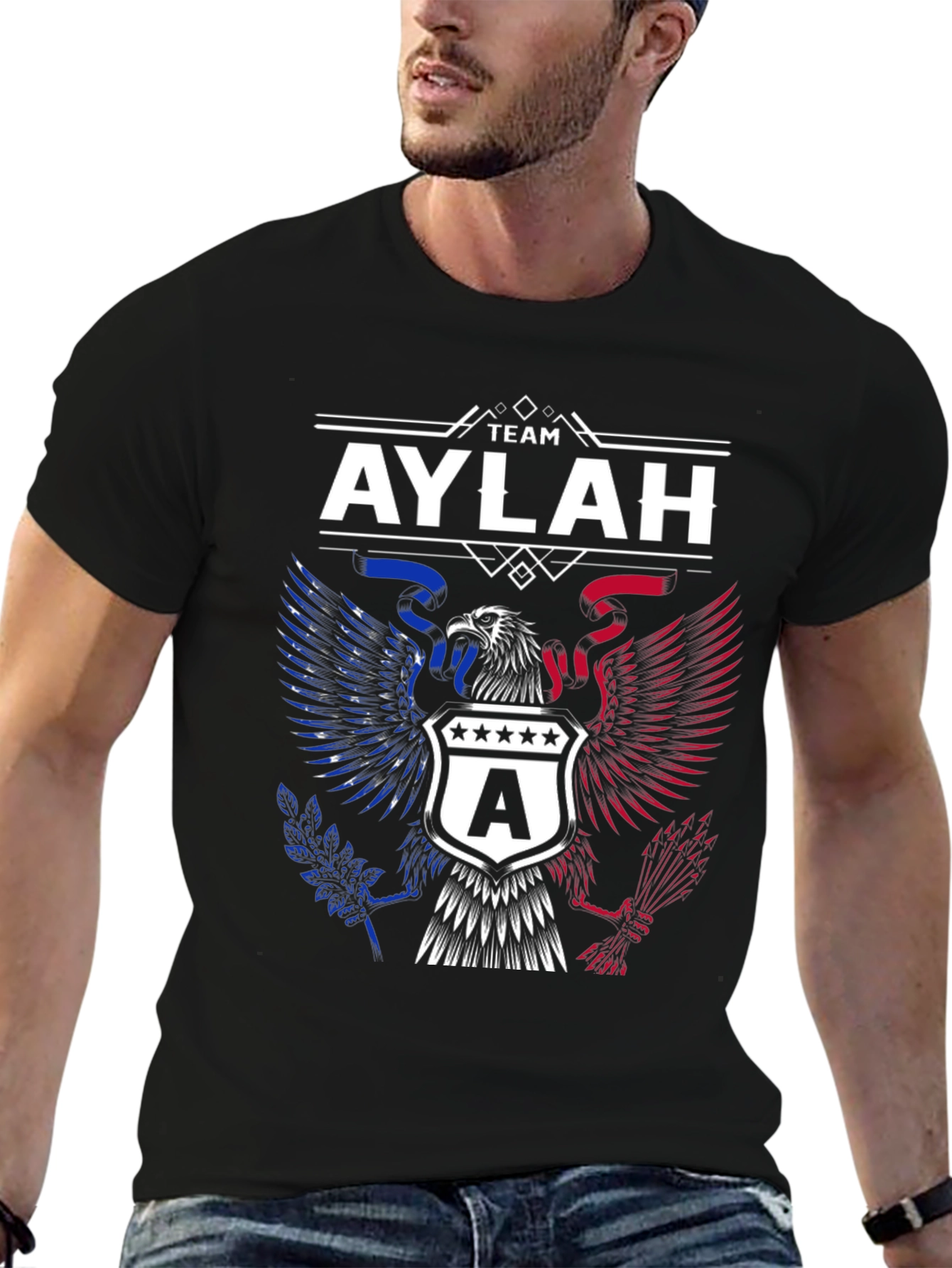 Team Aylah Patriotic Eagle T-Shirt