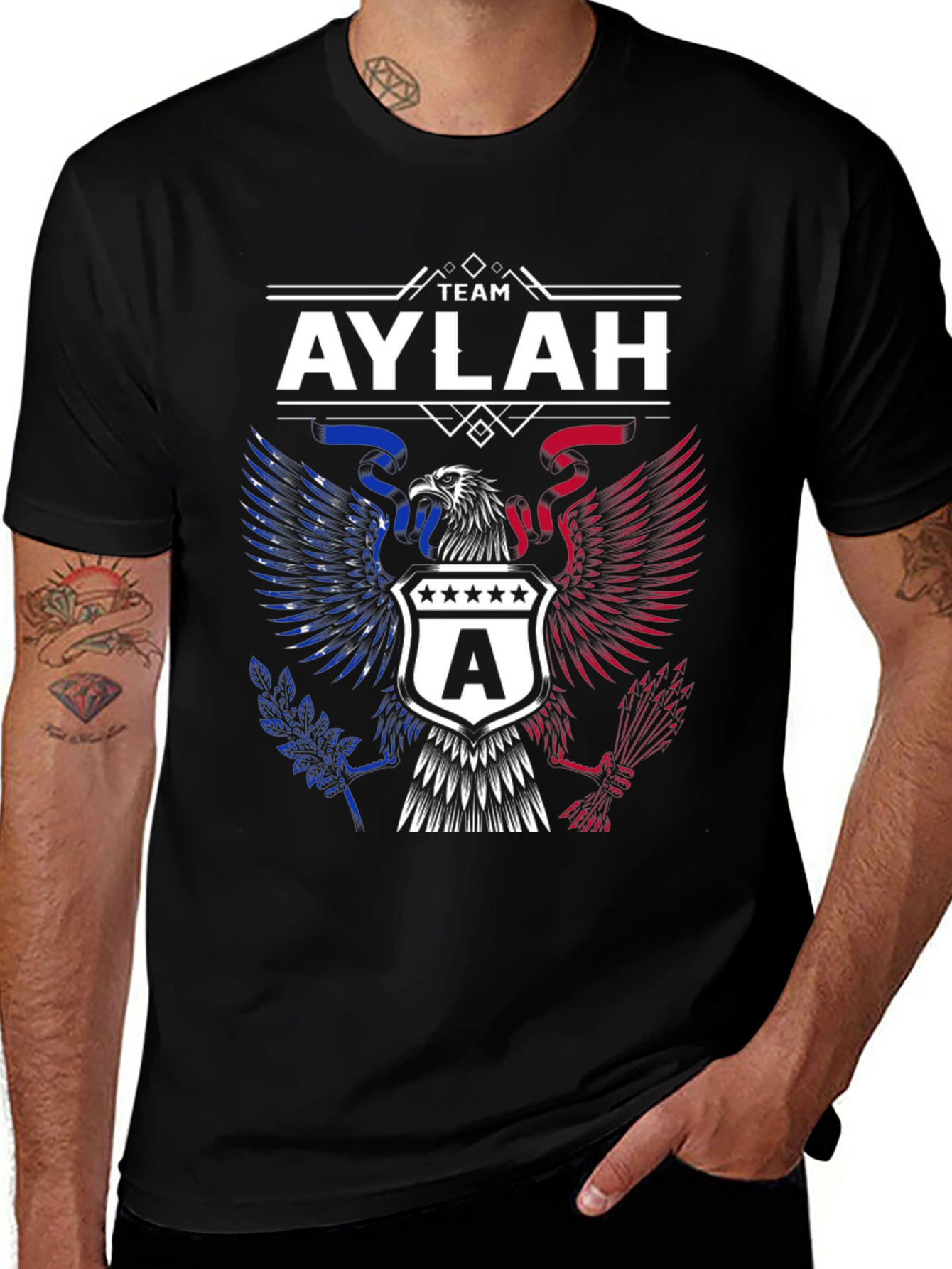 Team Aylah Patriotic Eagle T-Shirt