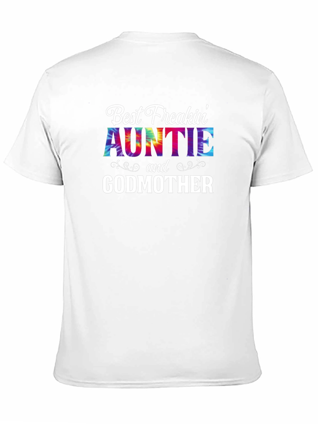 Best Freakin Auntie and Godmother Black T-Shirt