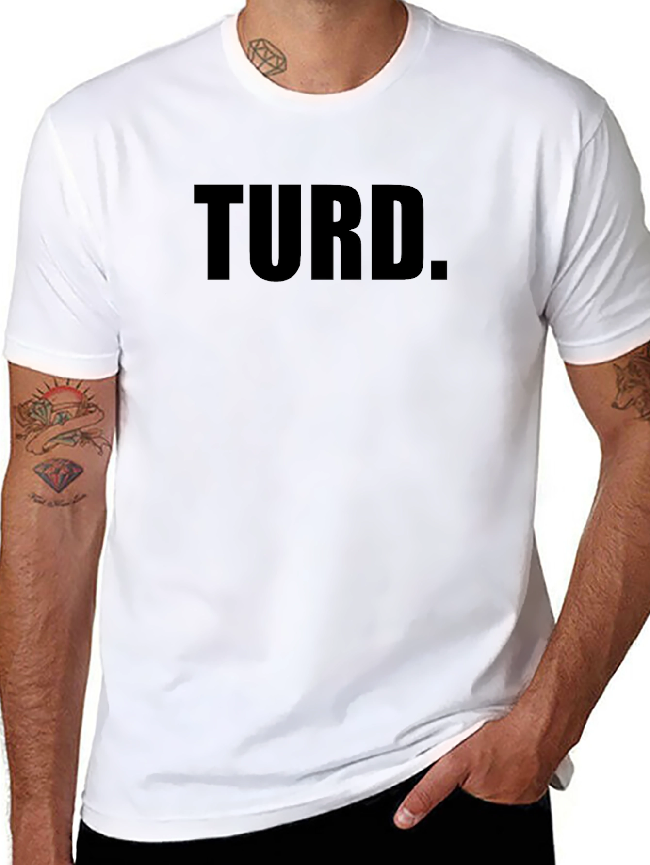 Black TURD Graphic Tee