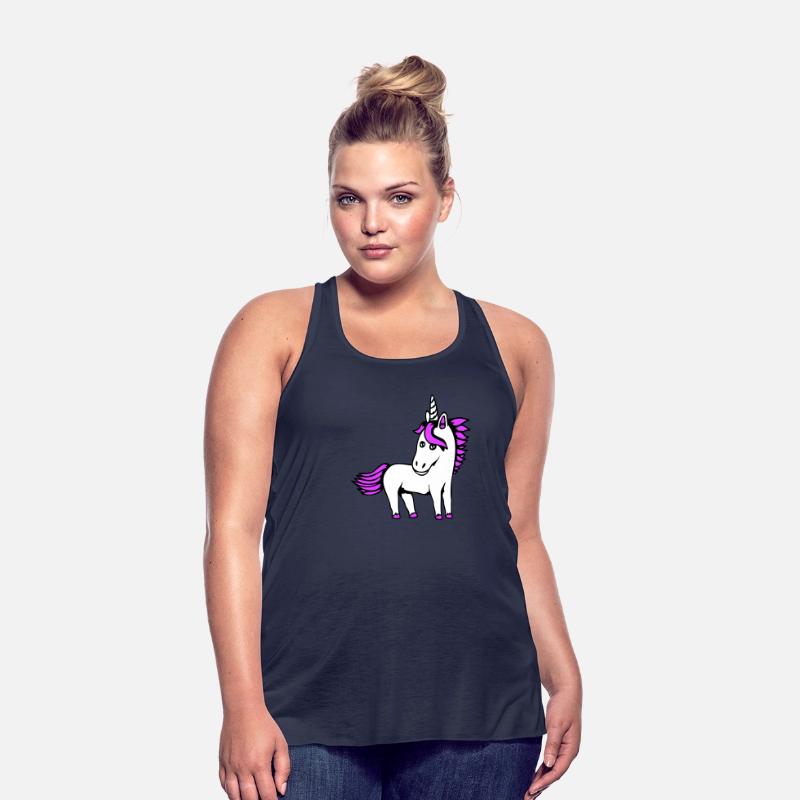 Unicorn Cute Pretty Friendly Cartoon Cool Girl Fun