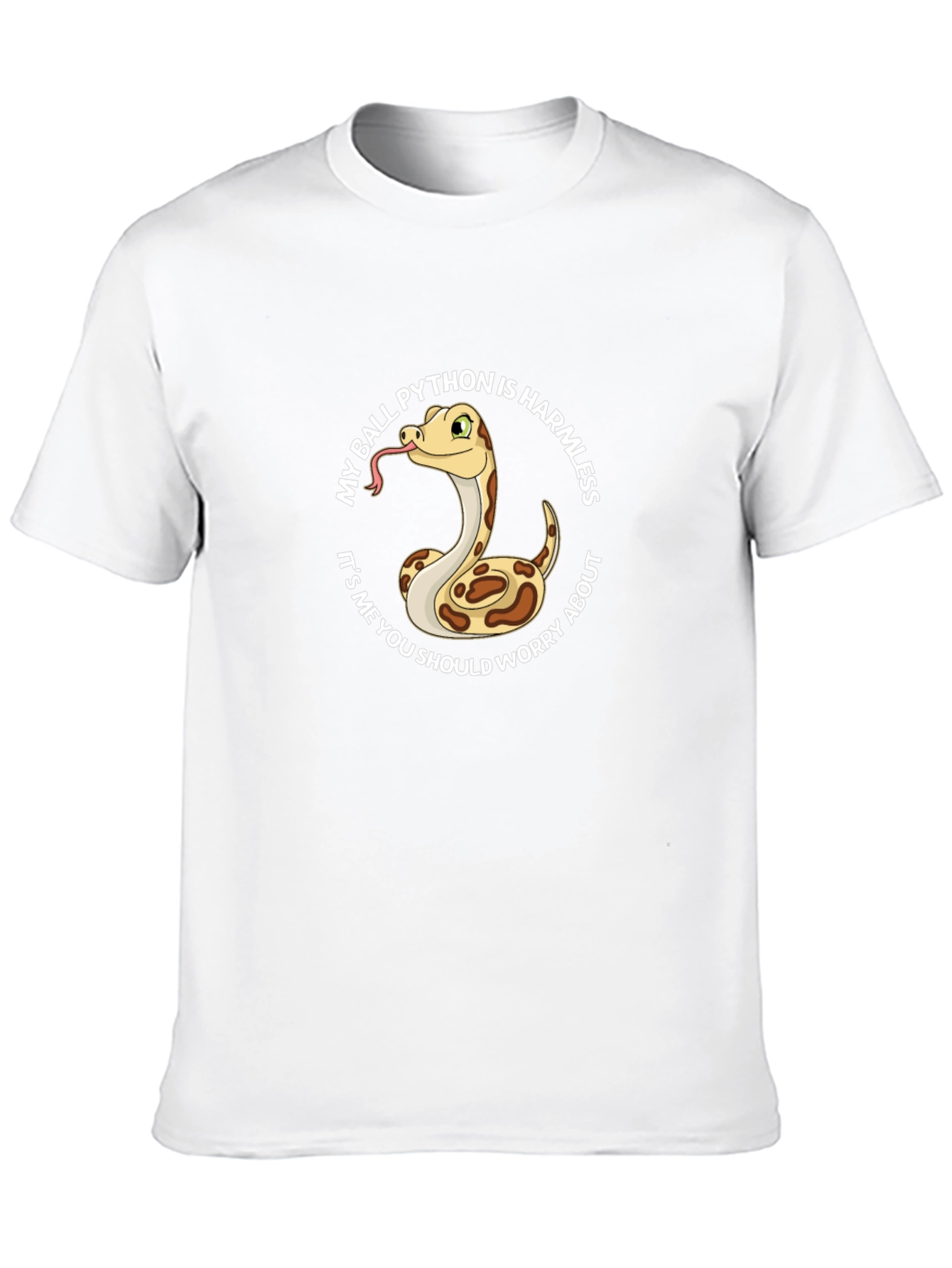 Ball Python Funny Graphic T-Shirt