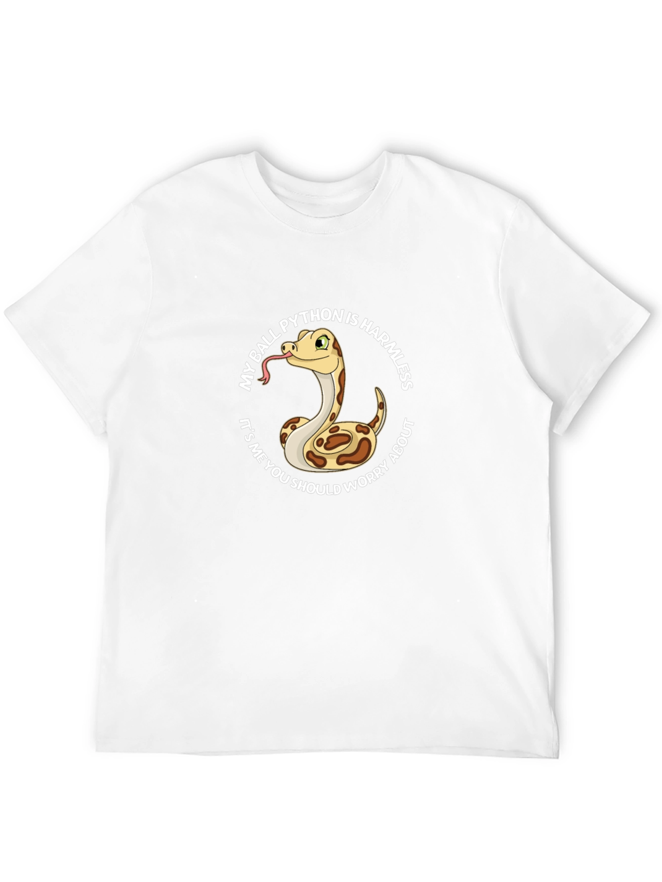 Ball Python Funny Graphic T-Shirt