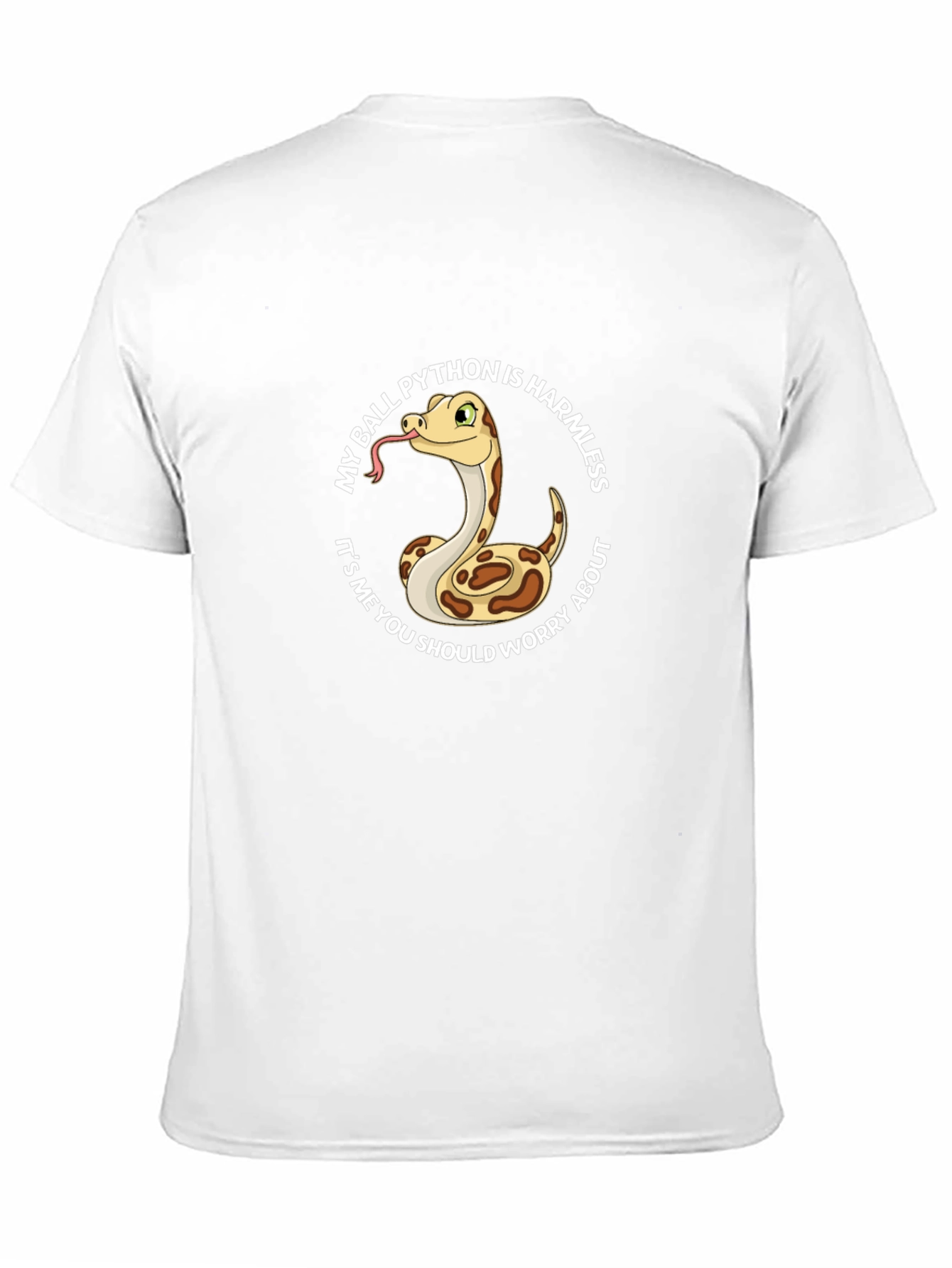 Ball Python Funny Graphic T-Shirt