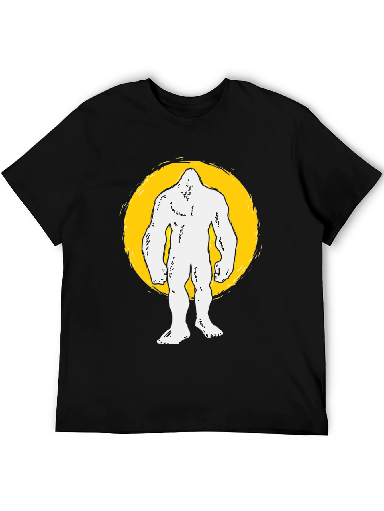 Bigfoot Graphic T-Shirt - Black