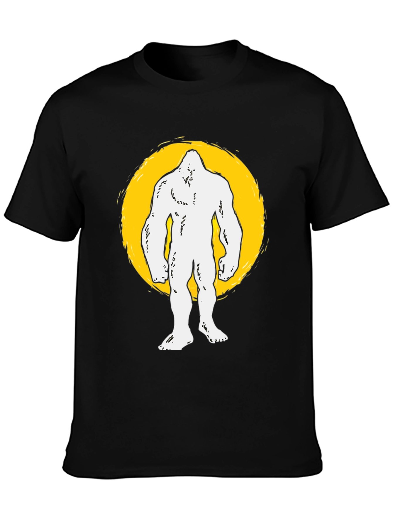 Bigfoot Graphic T-Shirt - Black