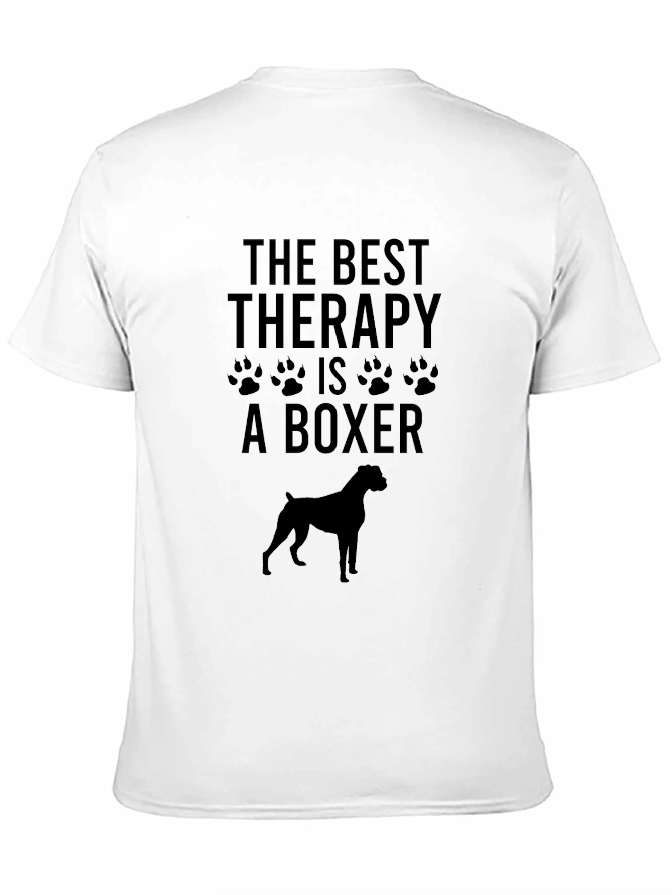 Best Therapy is a Boxer Dog T-Shirt