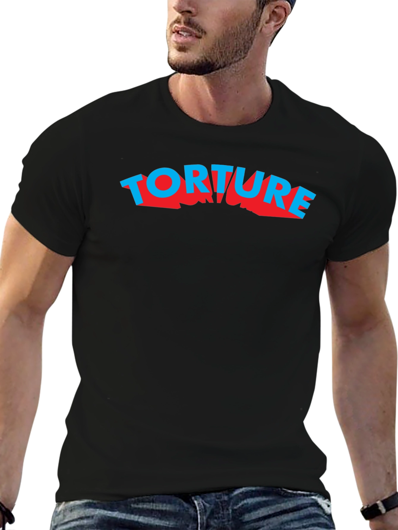 Torture Graphic Tee - Bold Statement T-Shirt