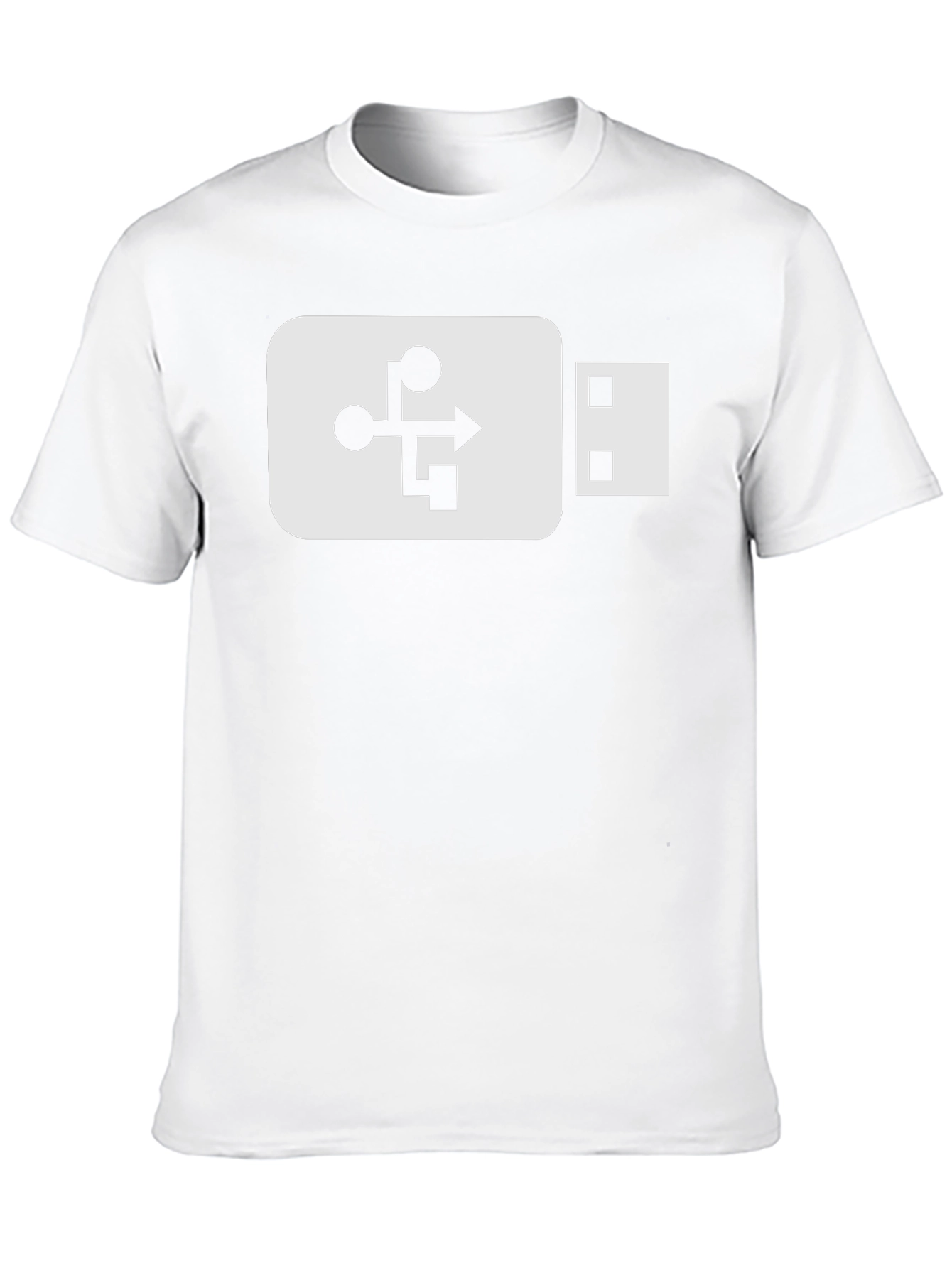 USB Drive T-Shirt - Data Transfer Design