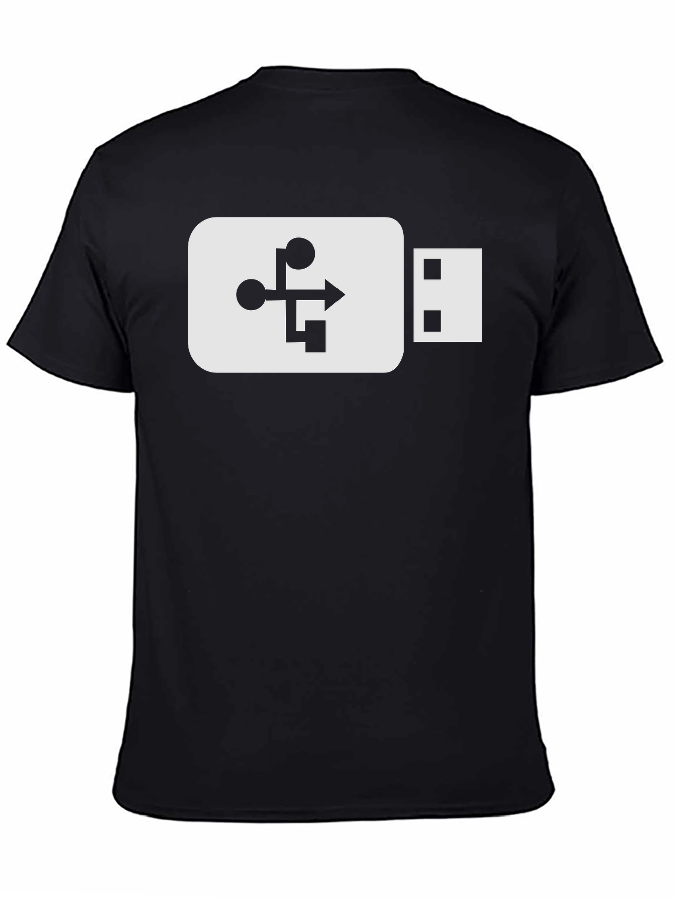 USB Drive T-Shirt - Data Transfer Design