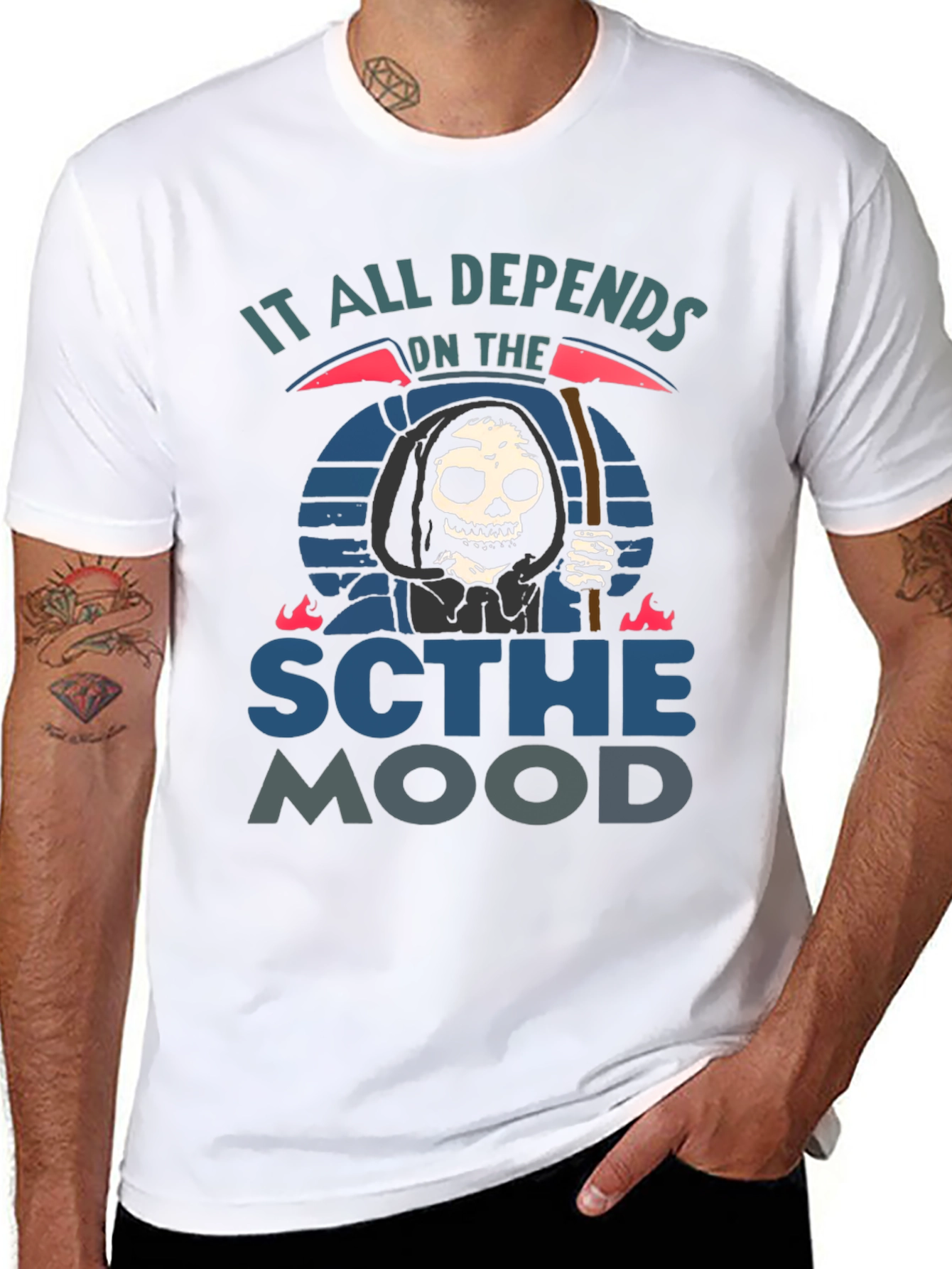 It All Depends On The Scythe Mood T-Shirt