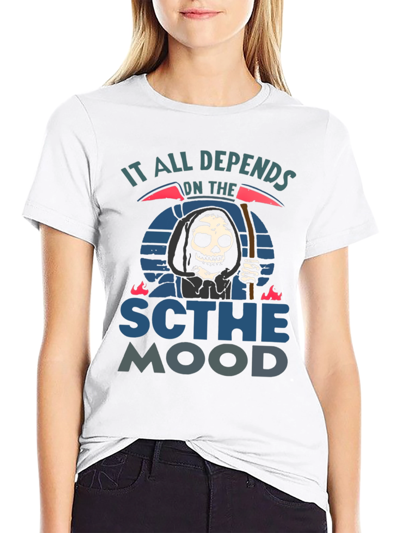 It All Depends On The Scythe Mood T-Shirt