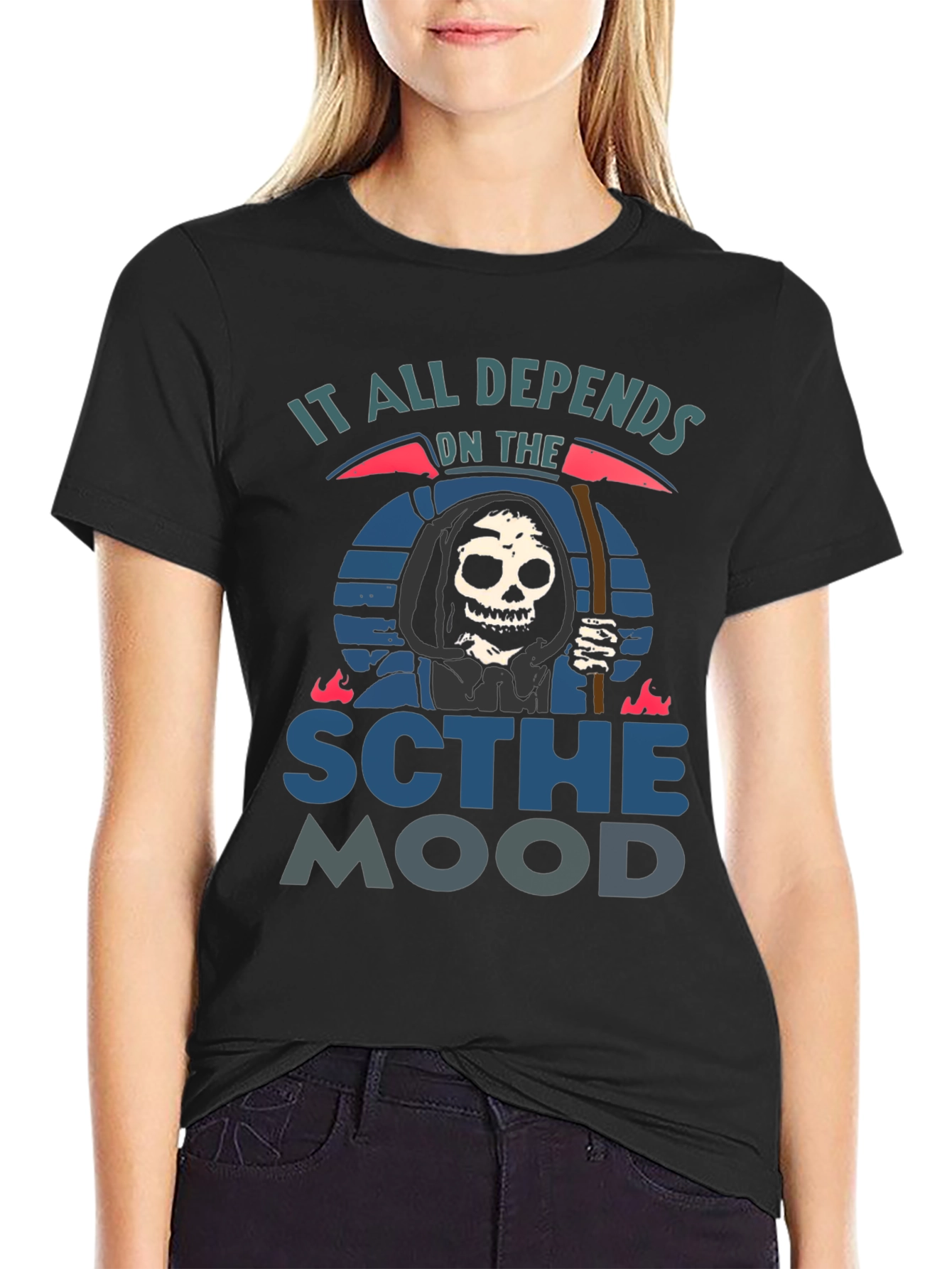 It All Depends On The Scythe Mood T-Shirt