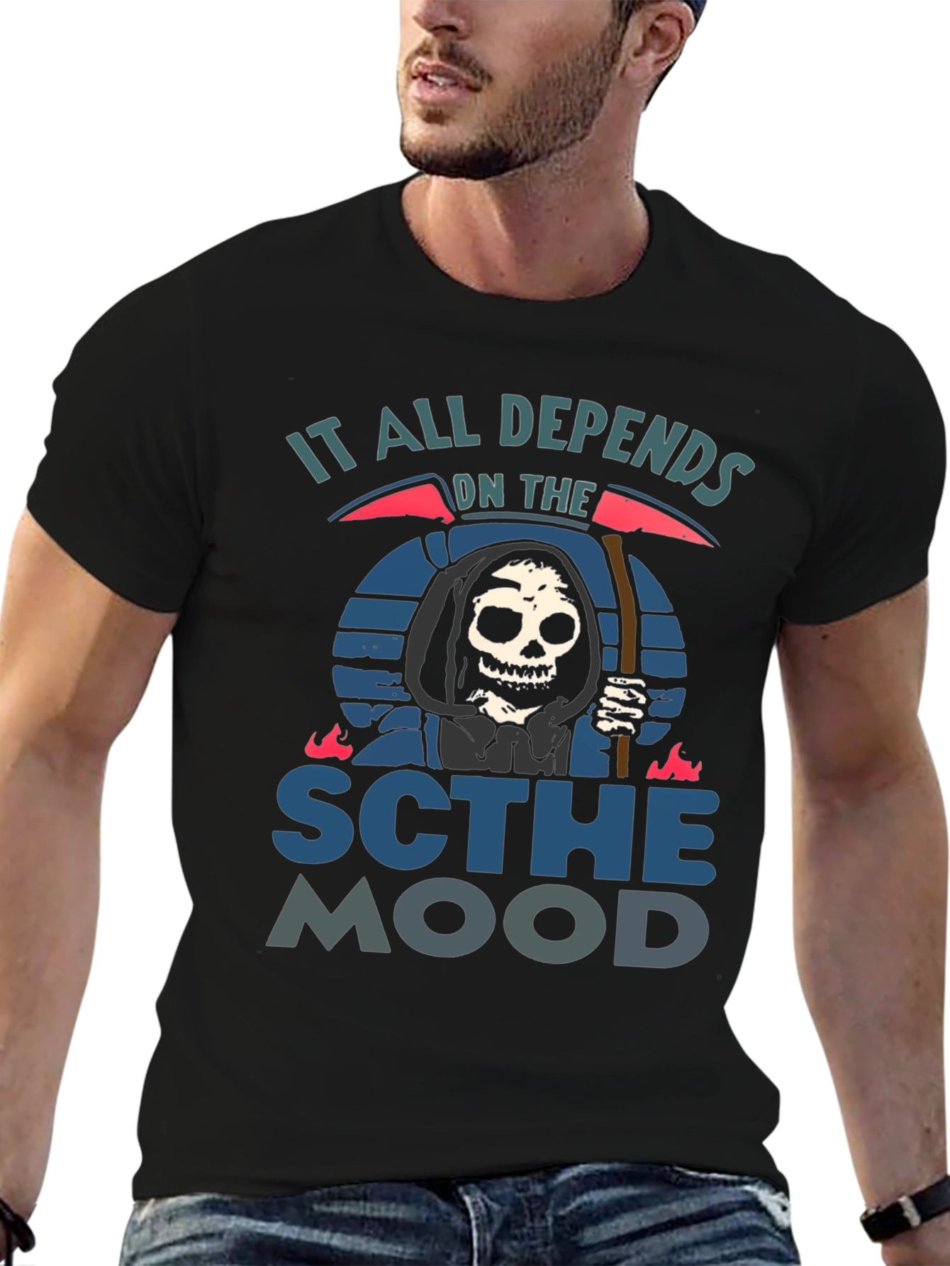 It All Depends On The Scythe Mood T-Shirt