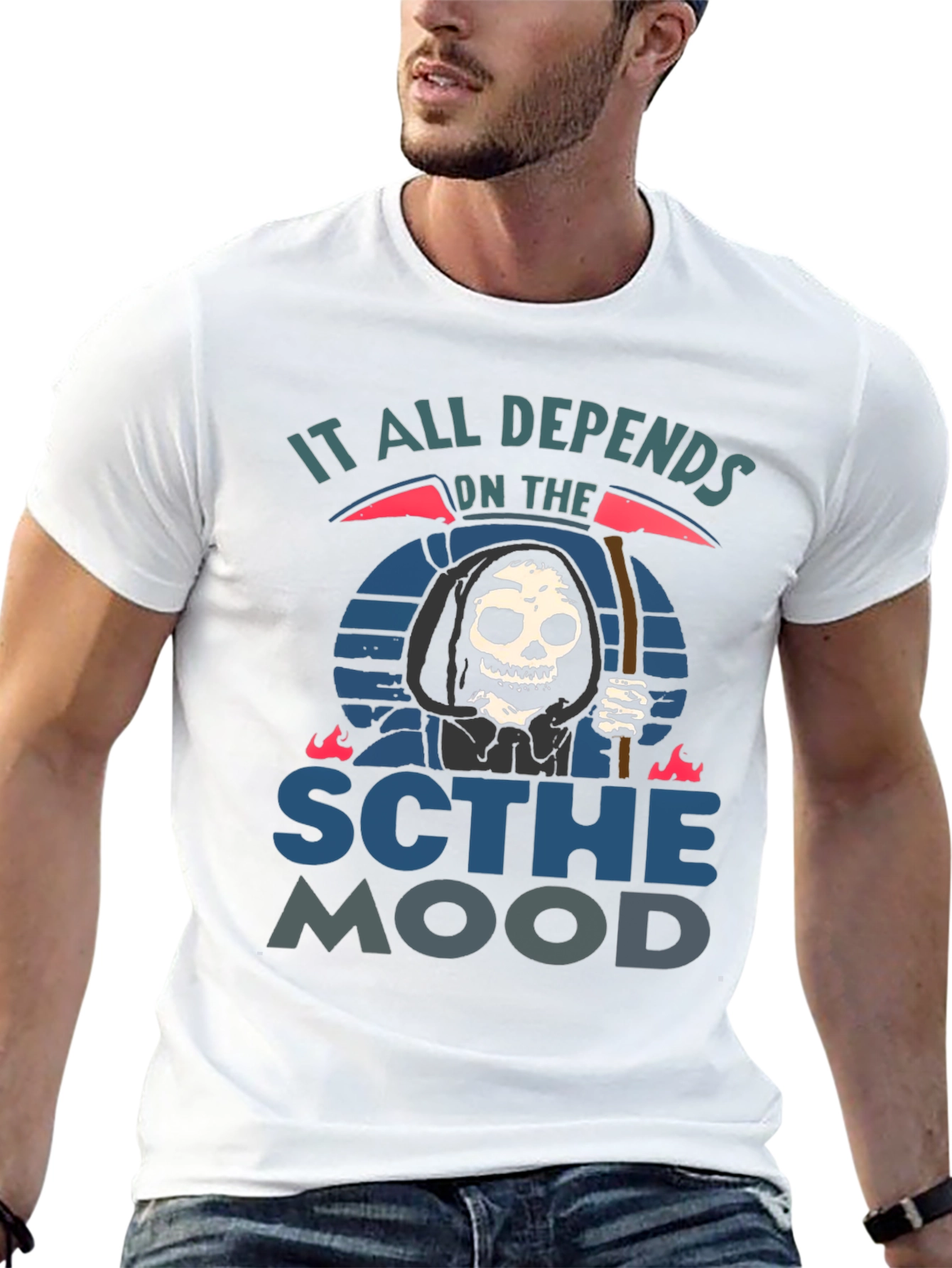 It All Depends On The Scythe Mood T-Shirt