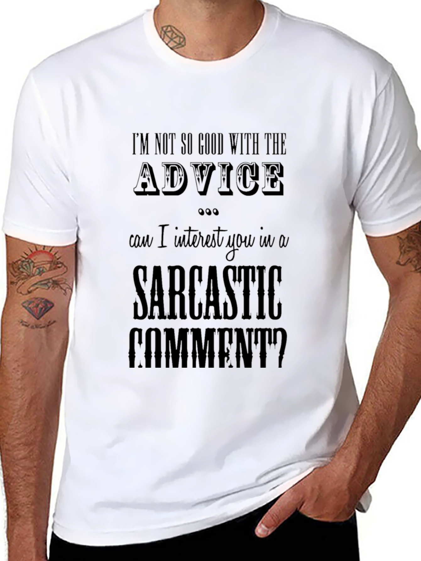 Sarcastic Comment T-Shirt Funny Graphic Tee