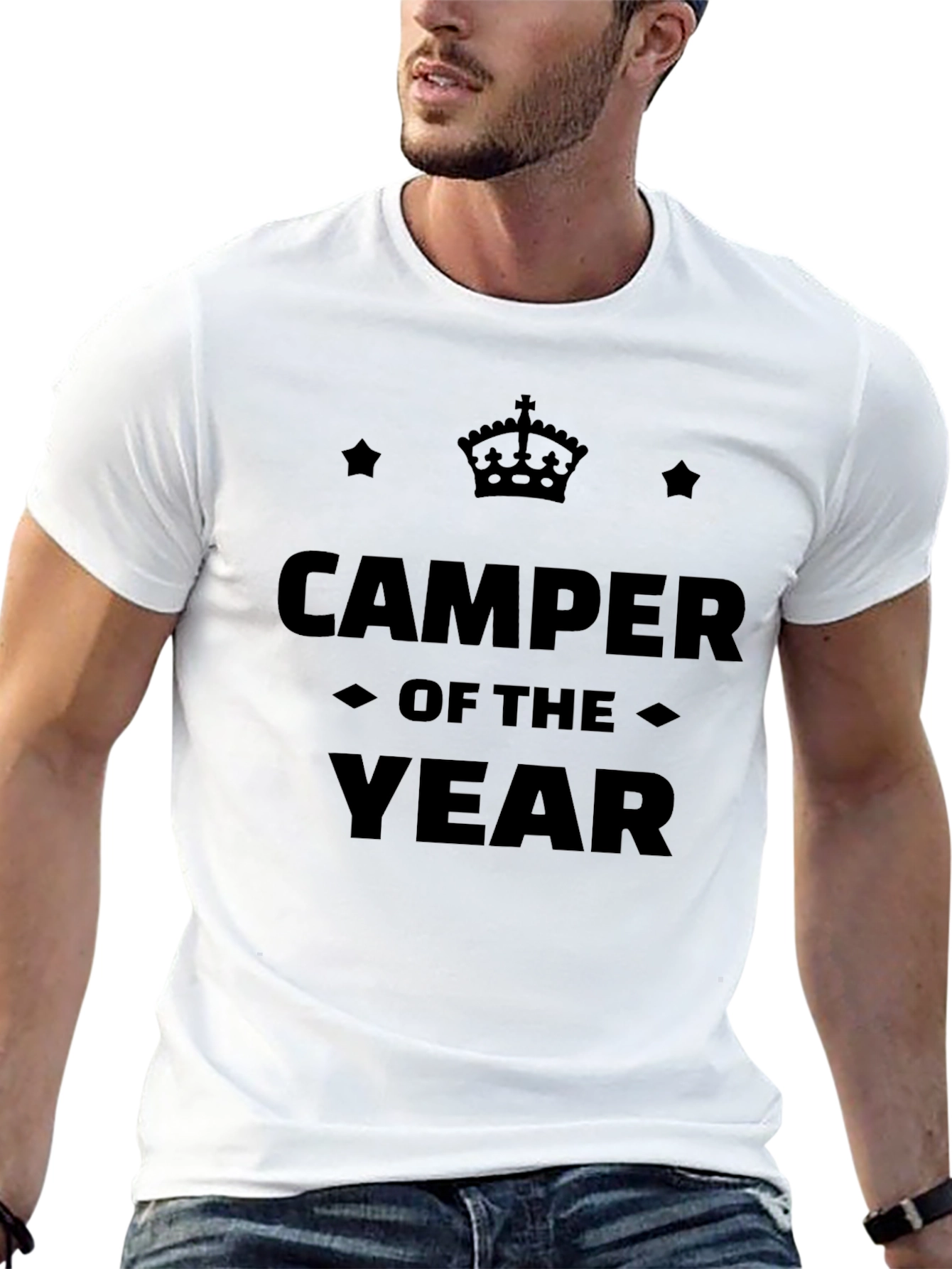 Camper of The Year Black T-Shirt