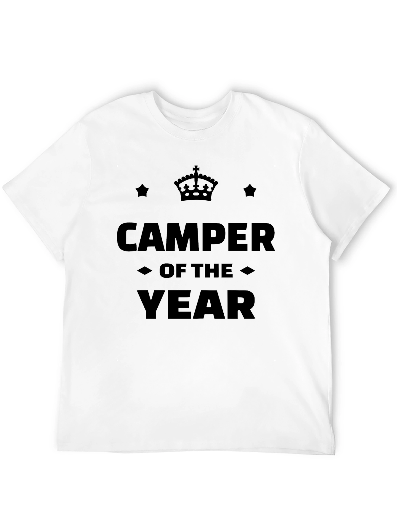 Camper of The Year Black T-Shirt