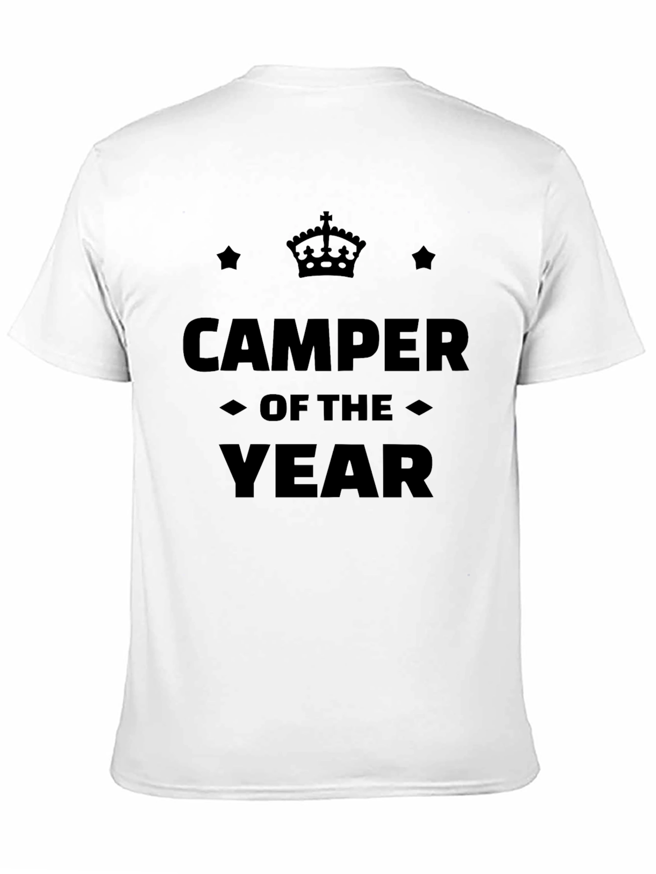 Camper of The Year Black T-Shirt