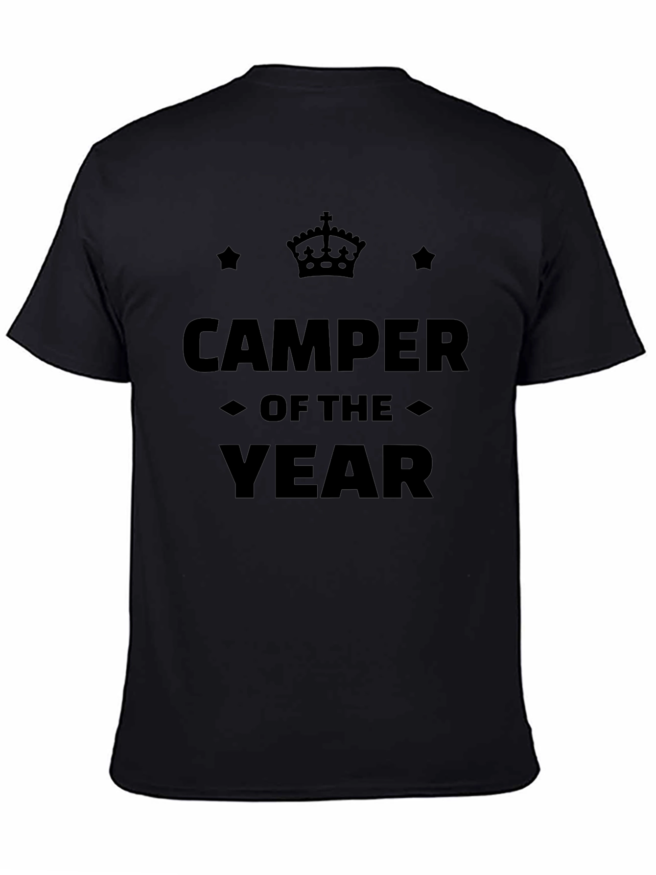 Camper of The Year Black T-Shirt