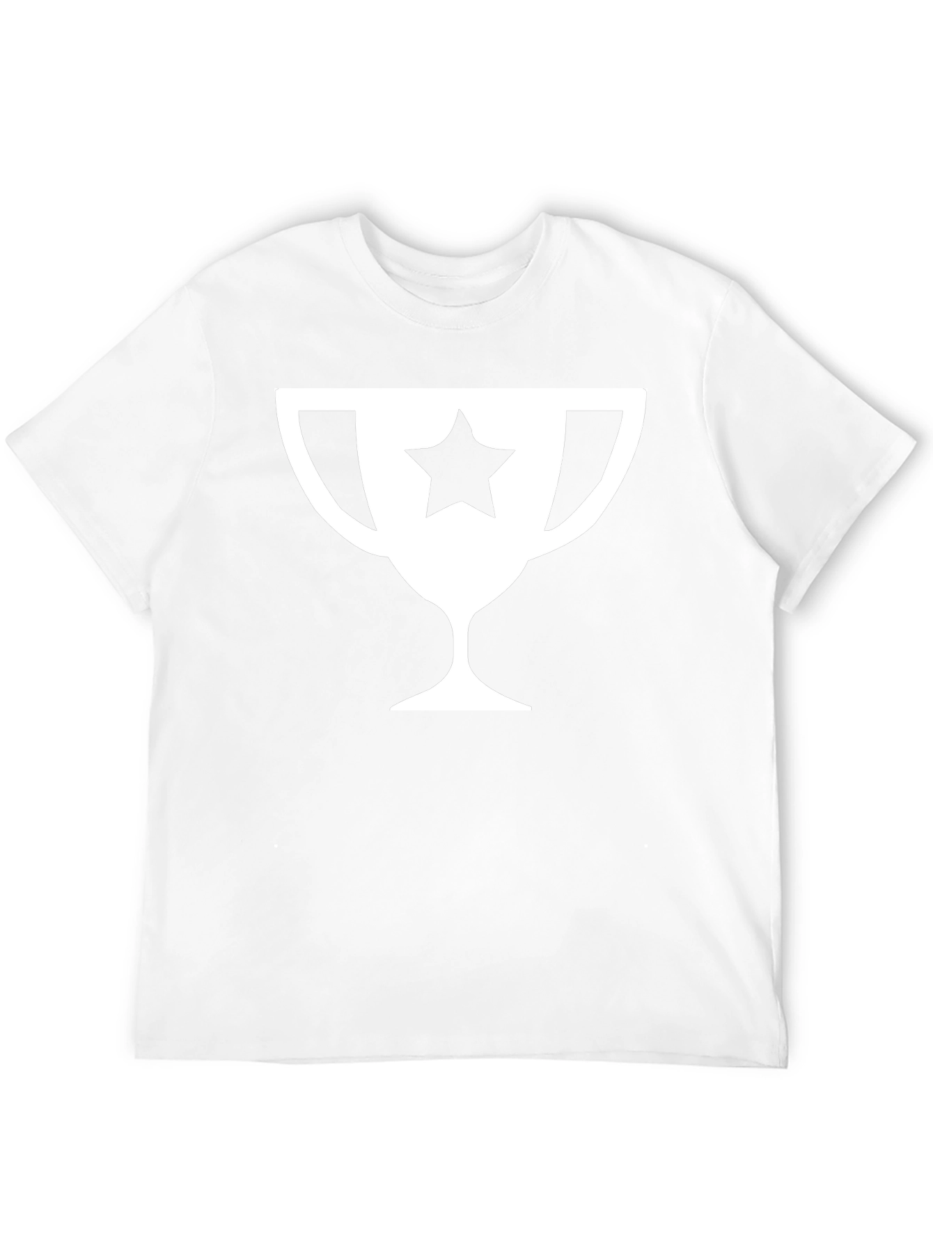 Star Trophy Graphic Tee - Black Cotton