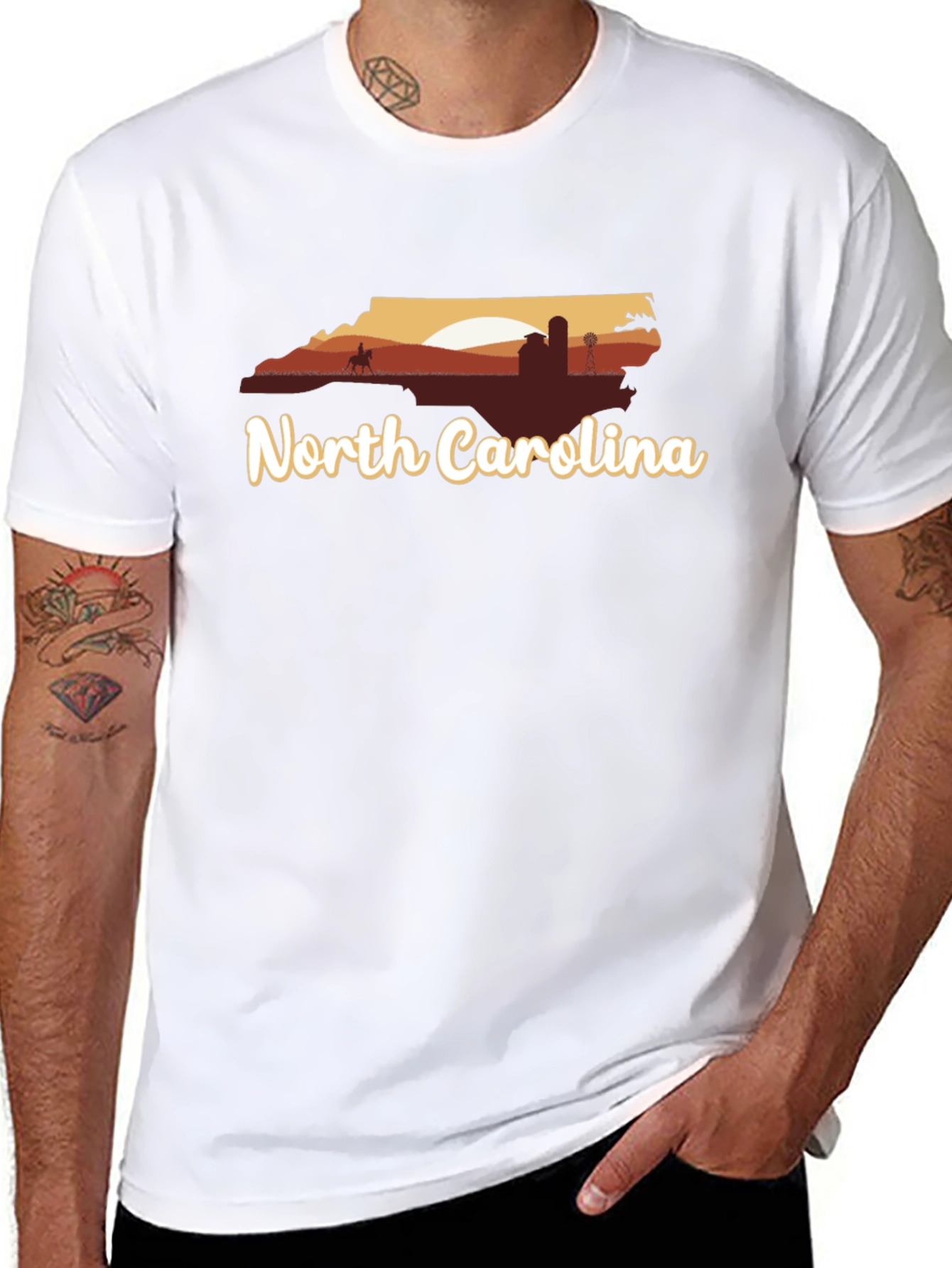 North Carolina Graphic T-Shirt