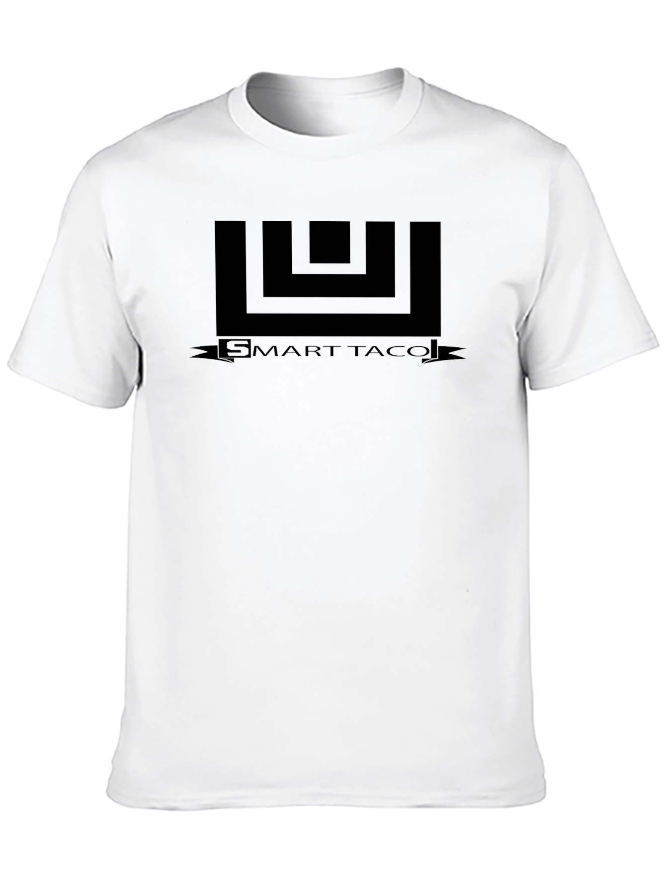 Smart Taco Graphic T-Shirt - Black Cotton Tee