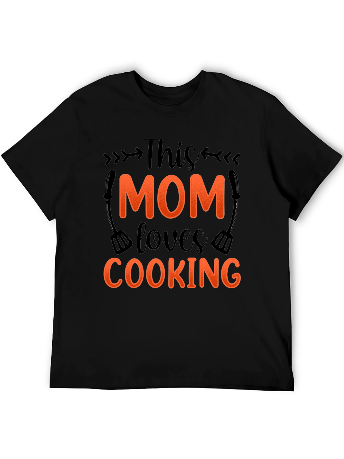This Mom Loves Cooking - Graphic T-Shirt