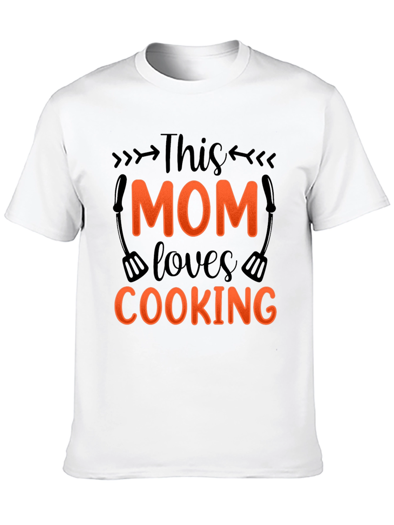 This Mom Loves Cooking - Graphic T-Shirt