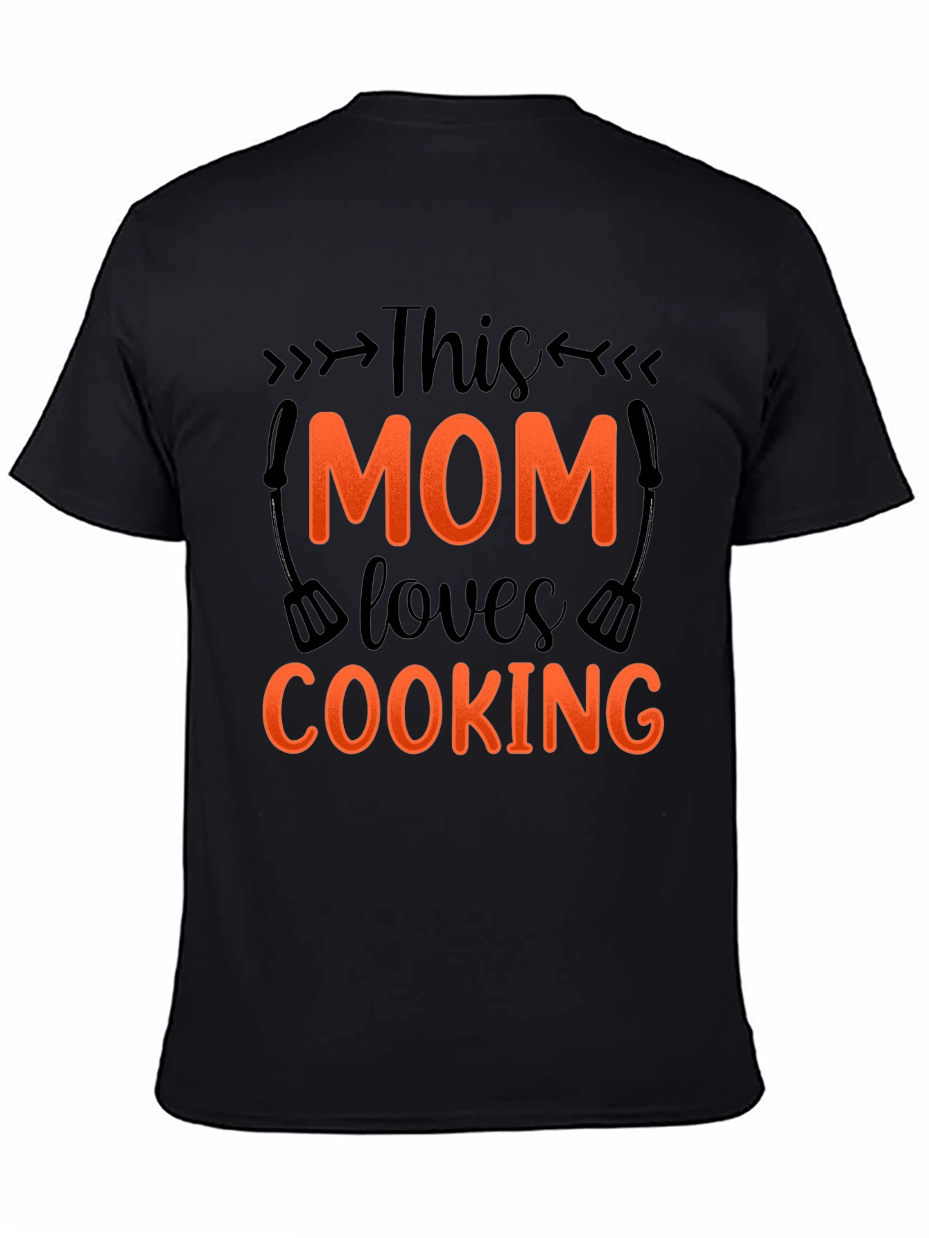 This Mom Loves Cooking - Graphic T-Shirt