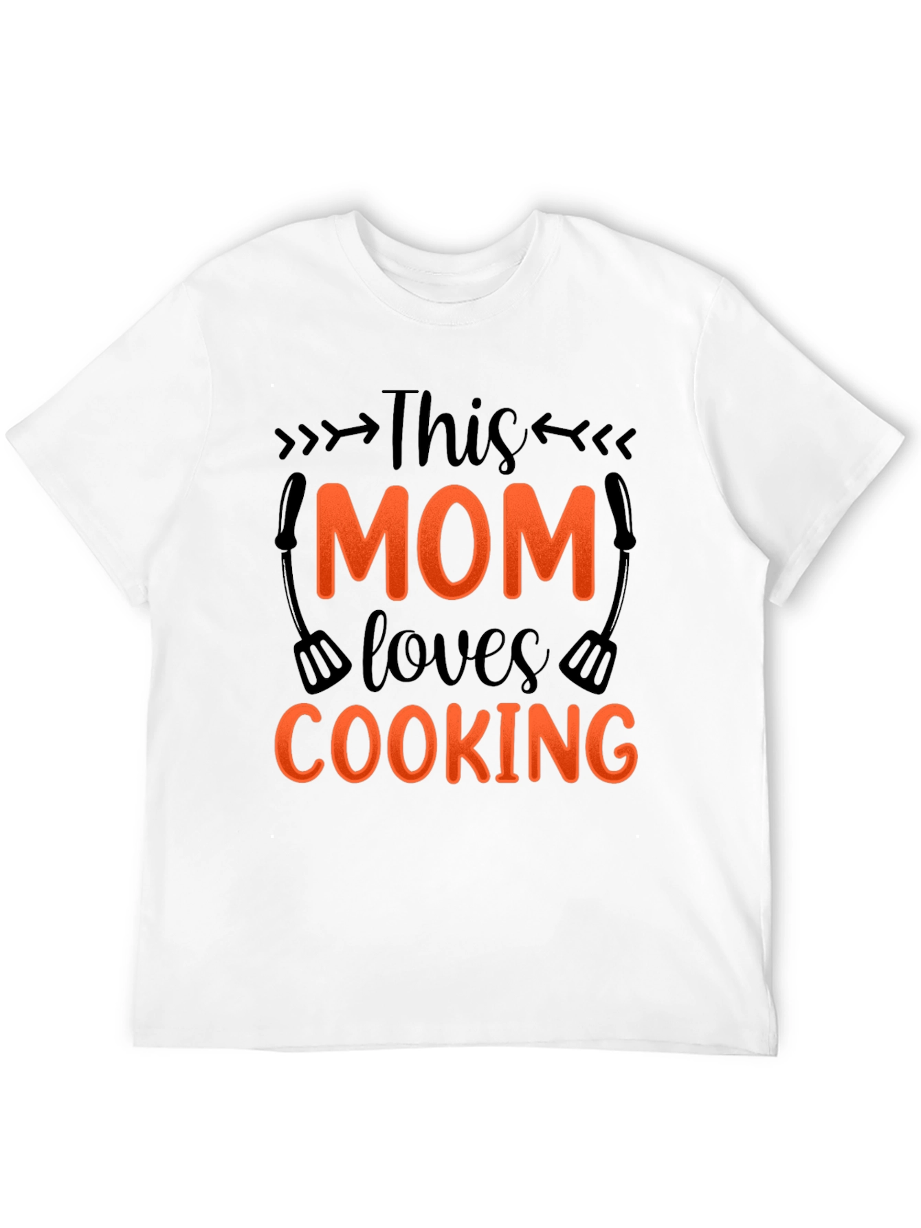 This Mom Loves Cooking - Graphic T-Shirt