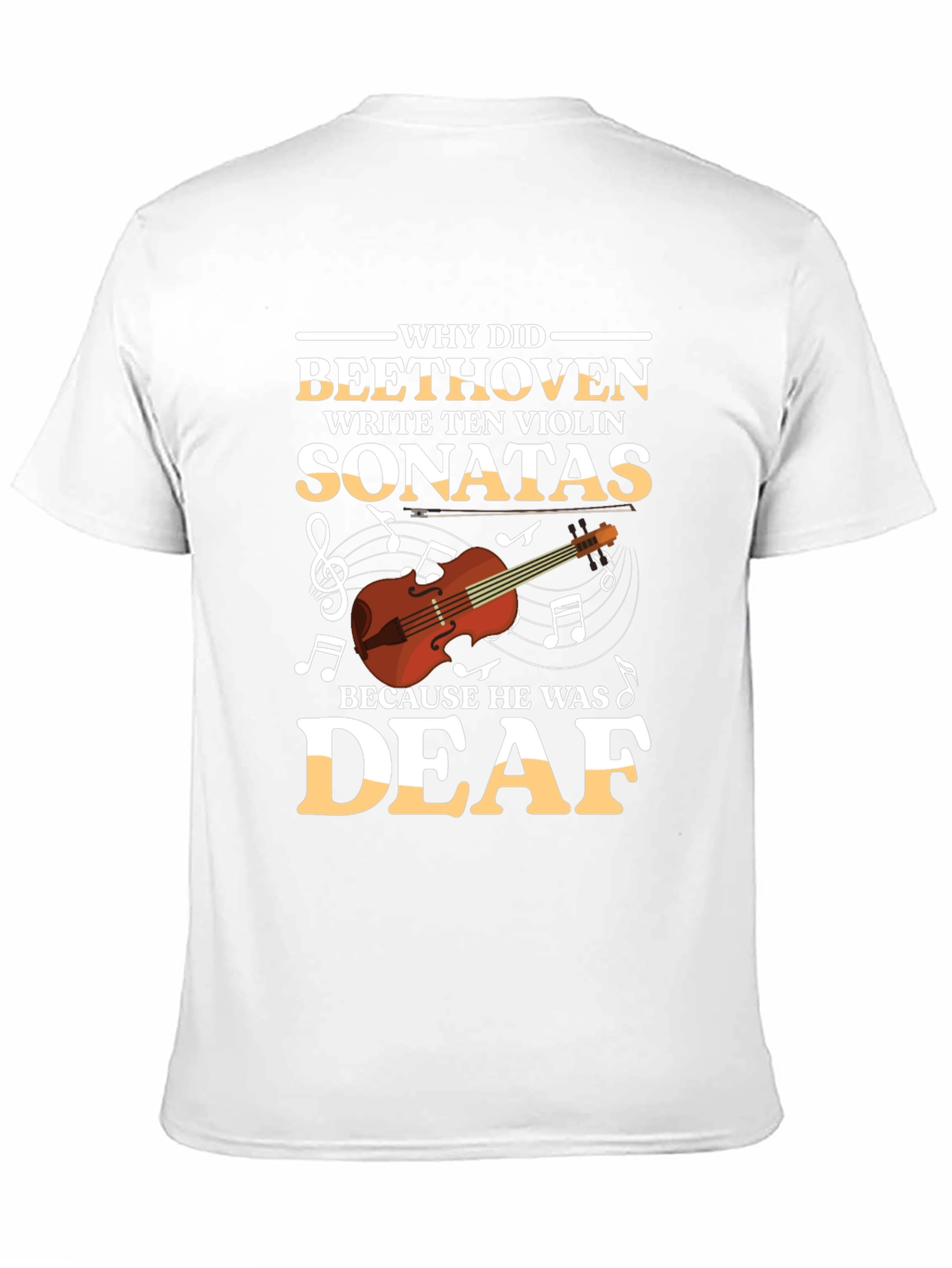 Beethoven Deaf Violin Sonatas T-Shirt