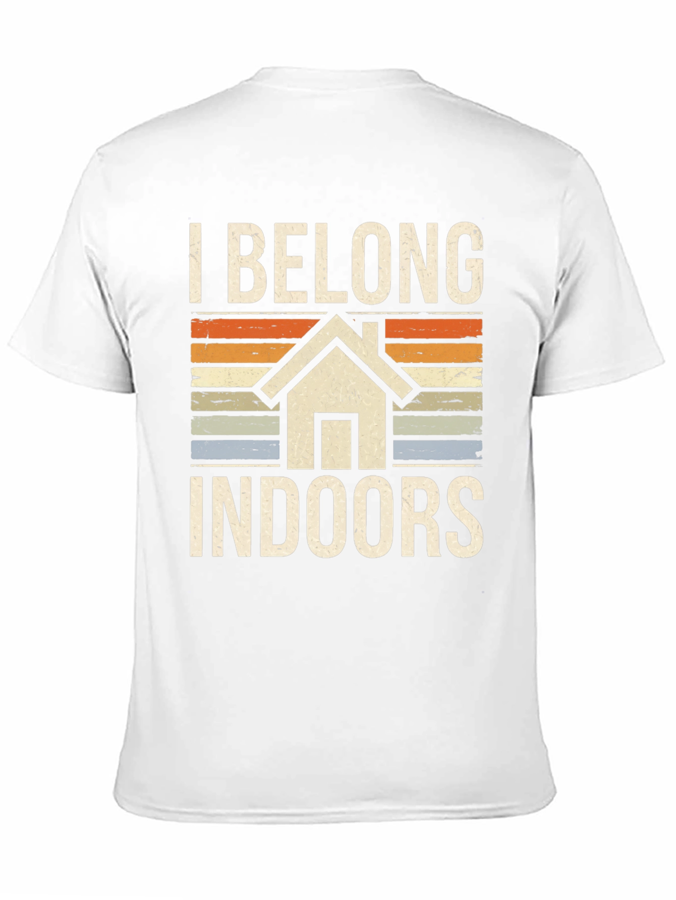 I Belong Indoors Graphic T-Shirt