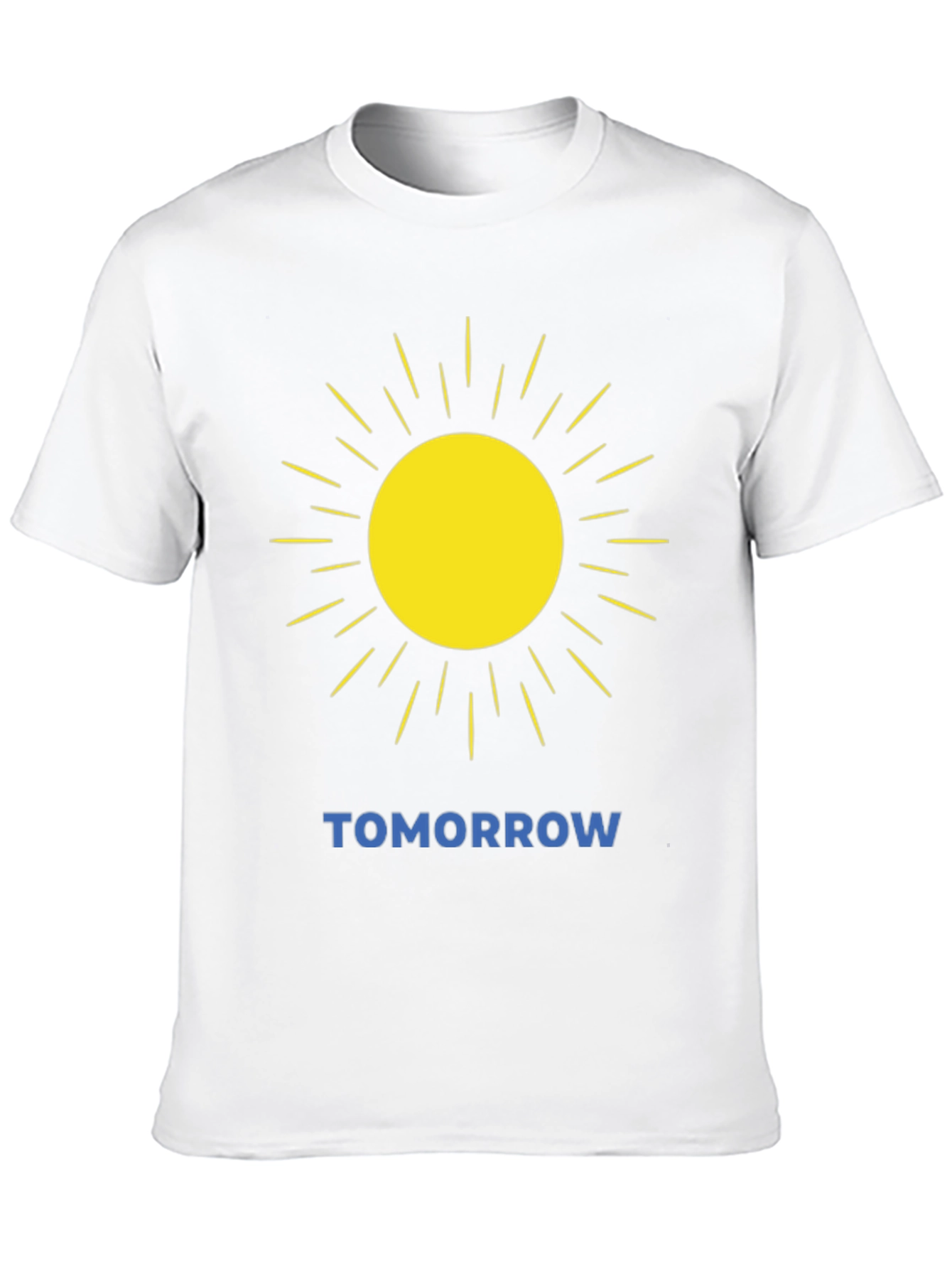 Sunshine Tomorrow Graphic Tee - Black Cotton Blend